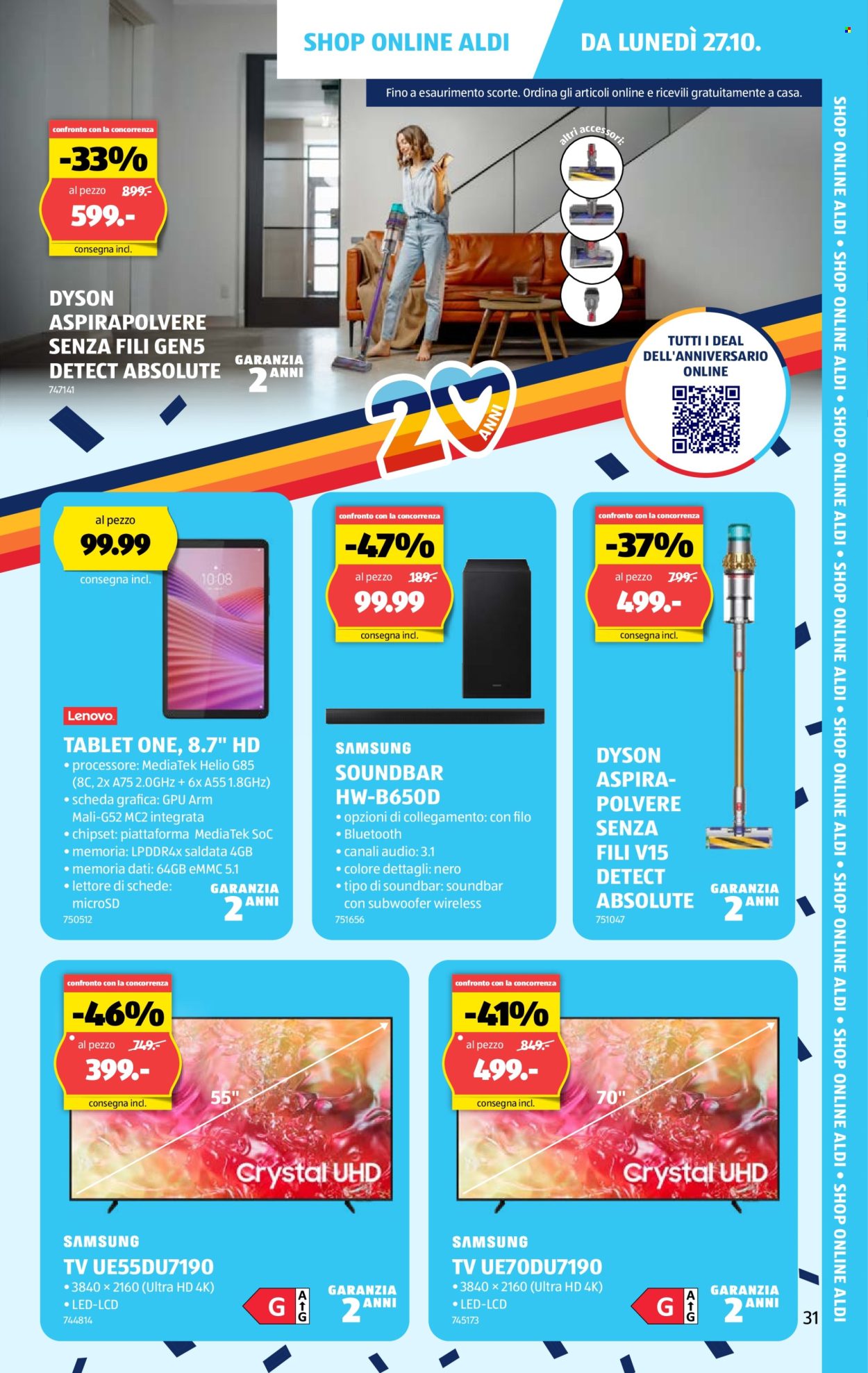 Volantino Aldi - 23.10.2025 - 29.10.2025. Pagina 31. Pagina 31