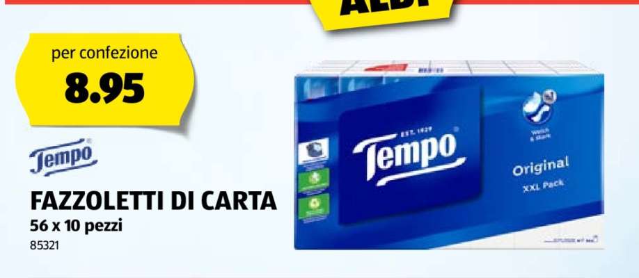 Tempo Fazzoletti di Carta