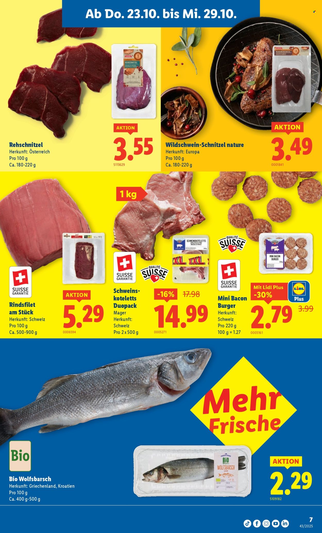 Volantino Lidl - 23.10.2025 - 29.10.2025. Pagina 7. Pagina 7