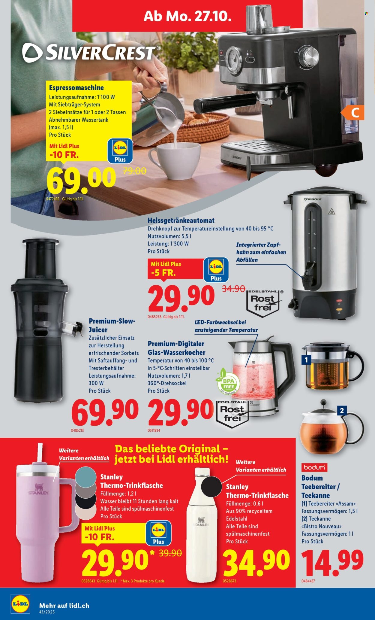 Volantino Lidl - 23.10.2025 - 29.10.2025. Pagina 30. Pagina 30