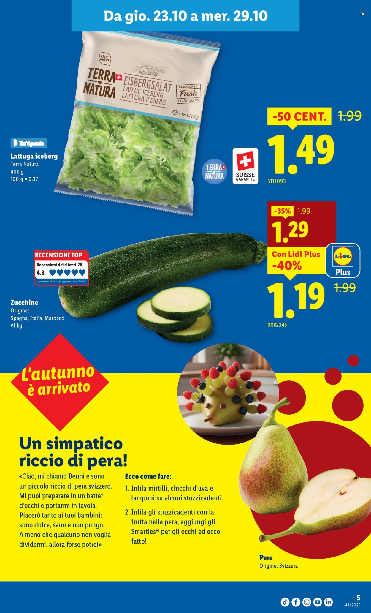 Volantino Lidl - 23.10.2025 - 29.10.2025. Pagina 5. Pagina 5