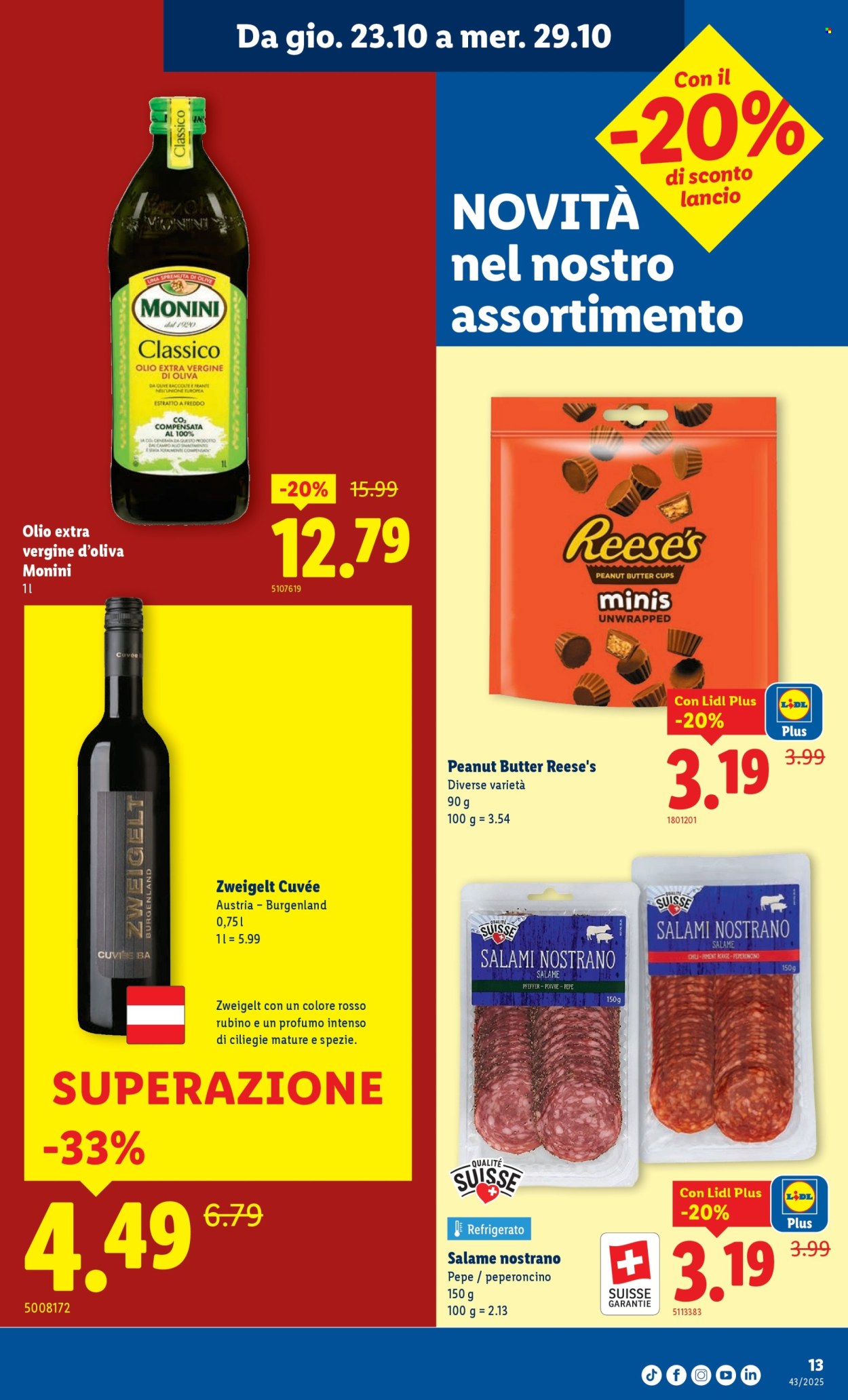 Volantino Lidl - 23.10.2025 - 29.10.2025. Pagina 13. Pagina 13