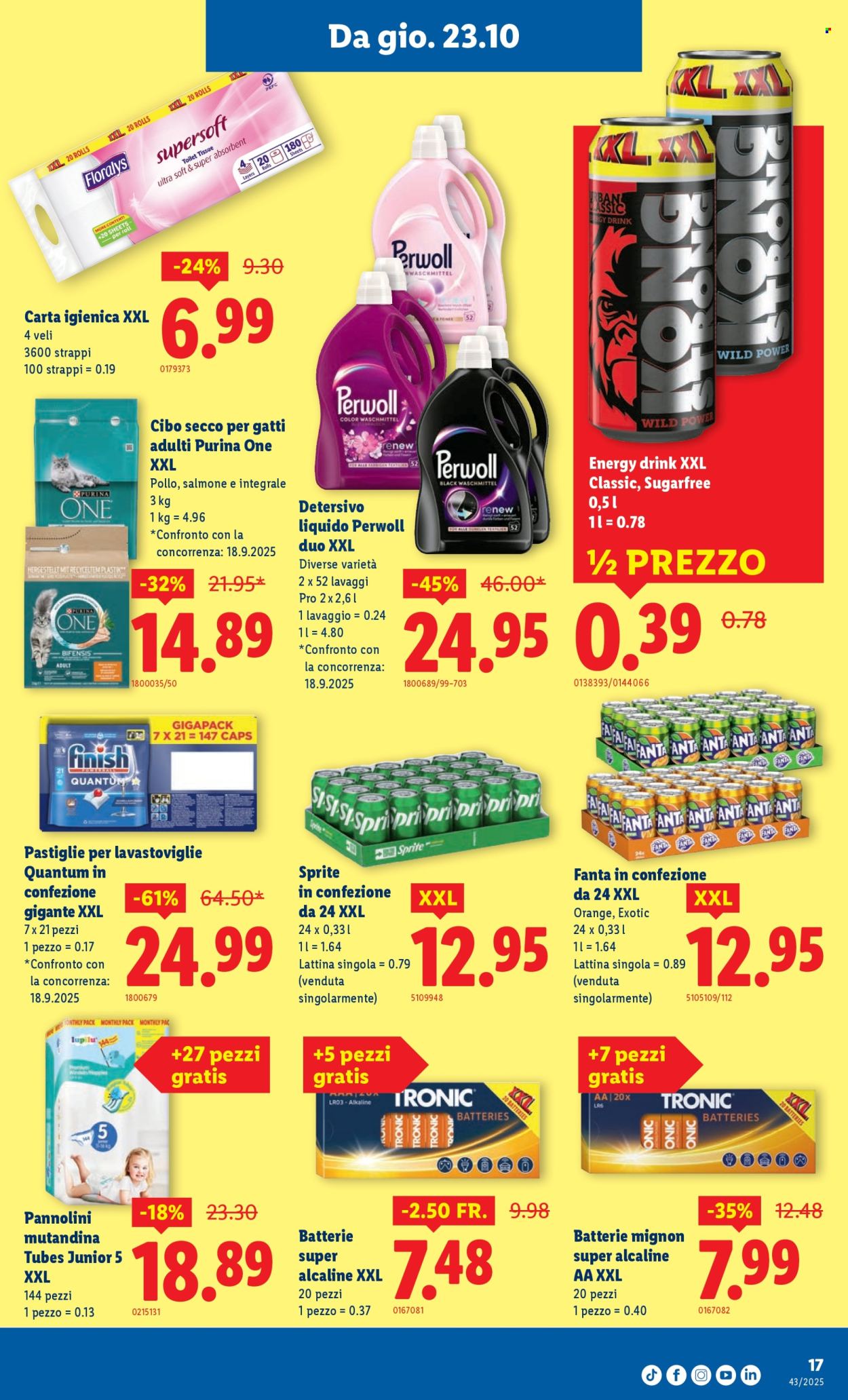 Volantino Lidl - 23.10.2025 - 29.10.2025. Pagina 17. Pagina 17