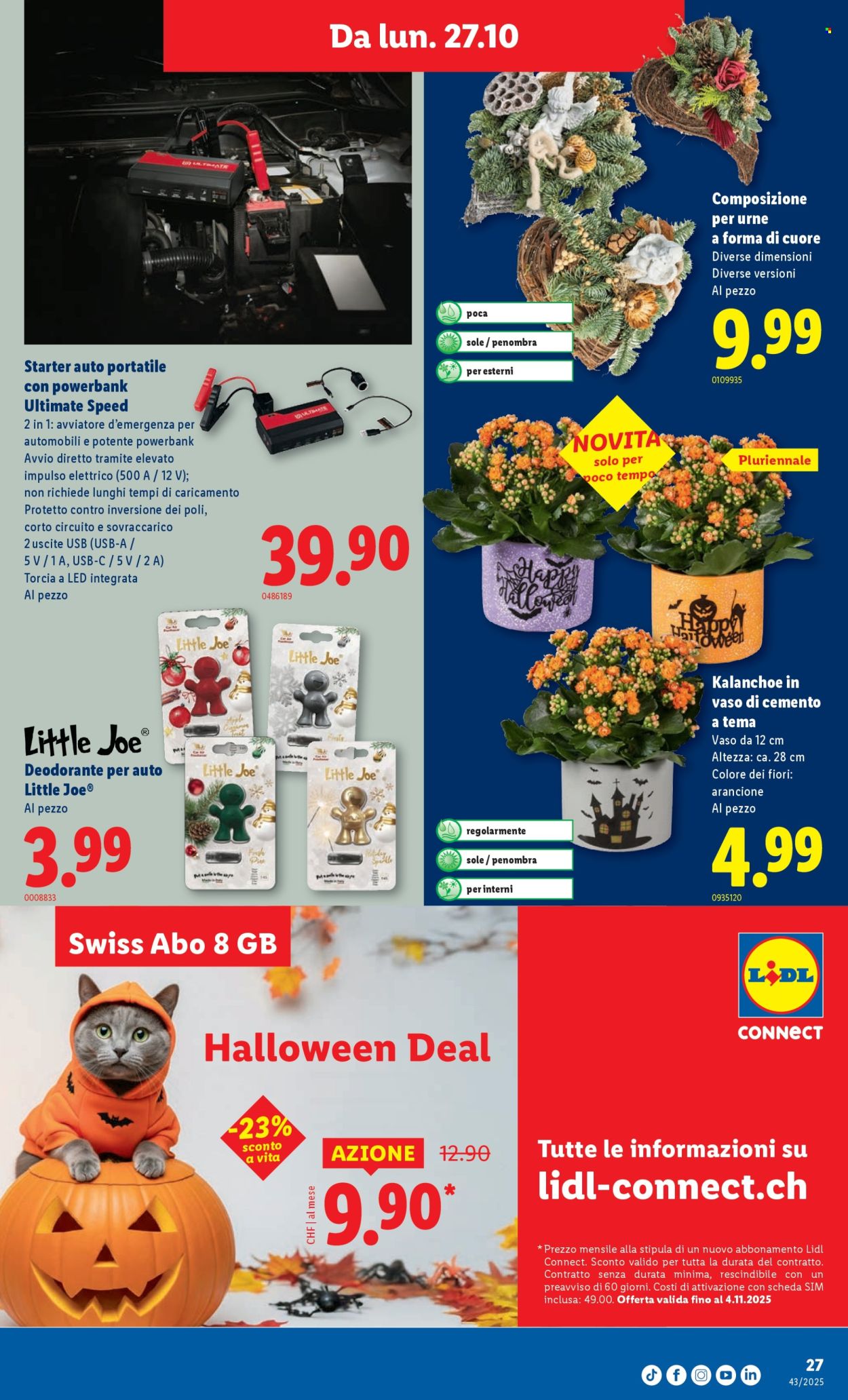 Volantino Lidl - 23.10.2025 - 29.10.2025. Pagina 27. Pagina 27