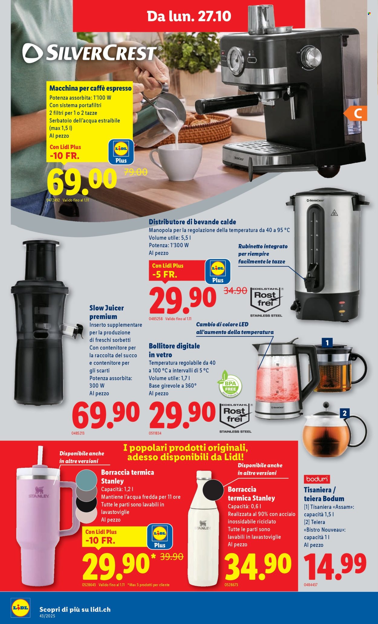 Volantino Lidl - 23.10.2025 - 29.10.2025. Pagina 30. Pagina 30