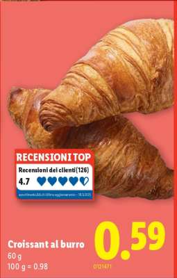 Croissant al burro