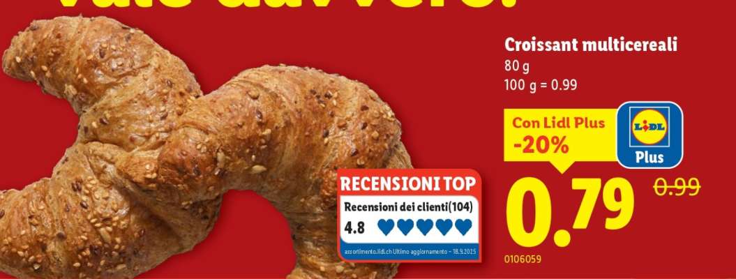 Croissant multicereali