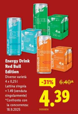Energy Drink Red Bull Edition
