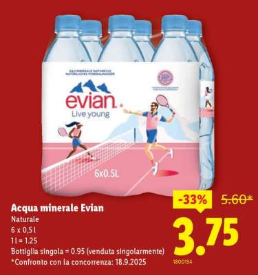 Acqua minerale Evian