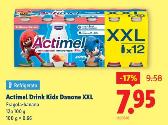 Actimel Drink Kids Danone XXL