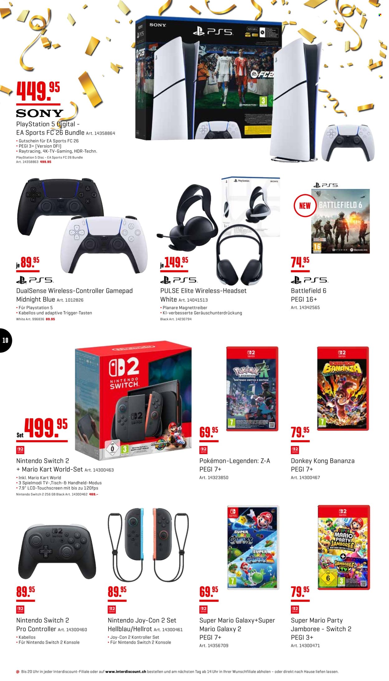 Volantino Interdiscount - 20.10.2025 - 9.11.2025. Pagina 10. Pagina 10
