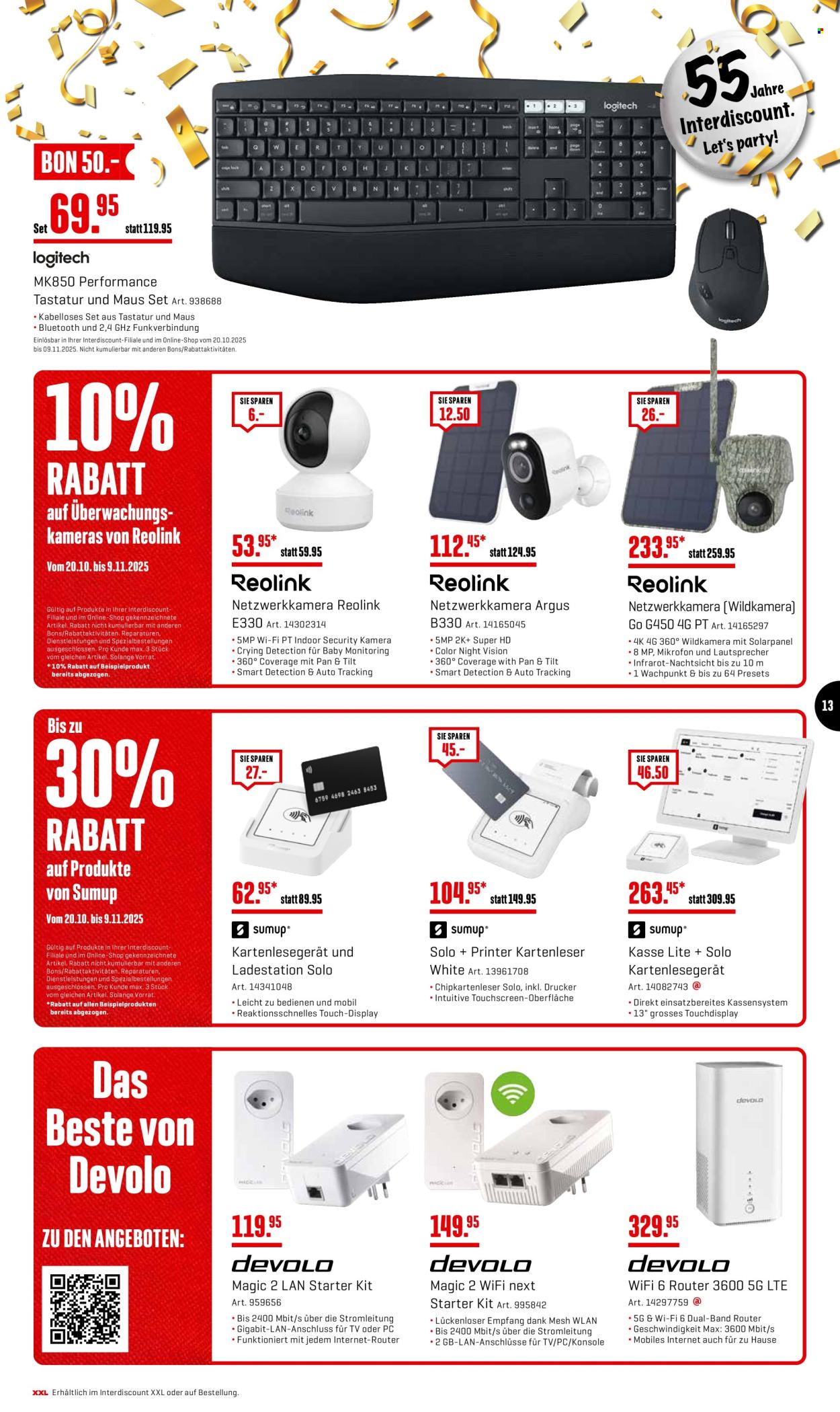 Volantino Interdiscount - 20.10.2025 - 9.11.2025. Pagina 13. Pagina 13