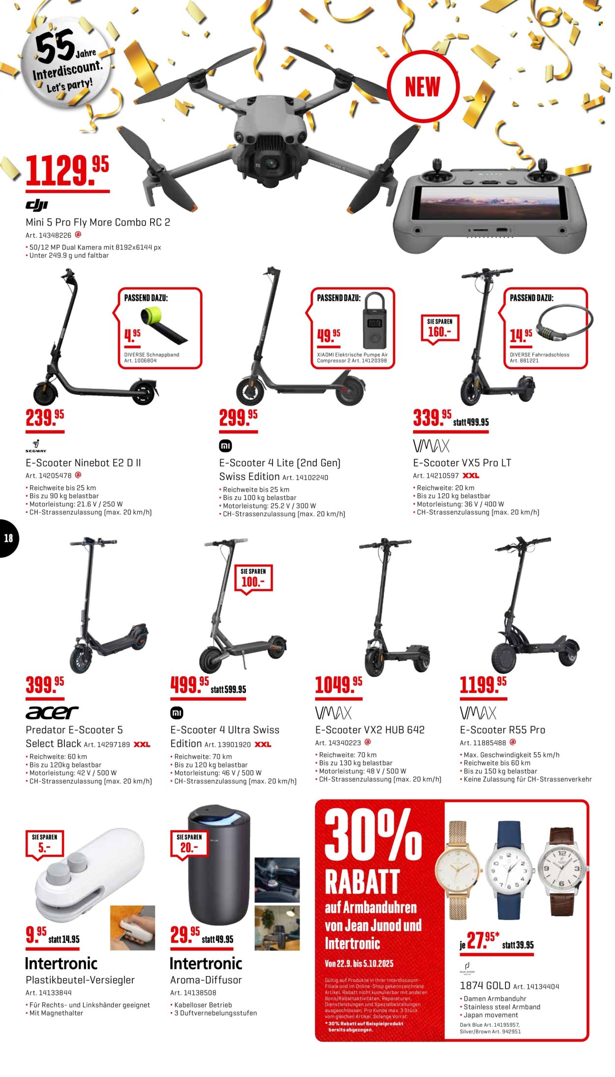 Volantino Interdiscount - 20.10.2025 - 9.11.2025. Pagina 18. Pagina 18