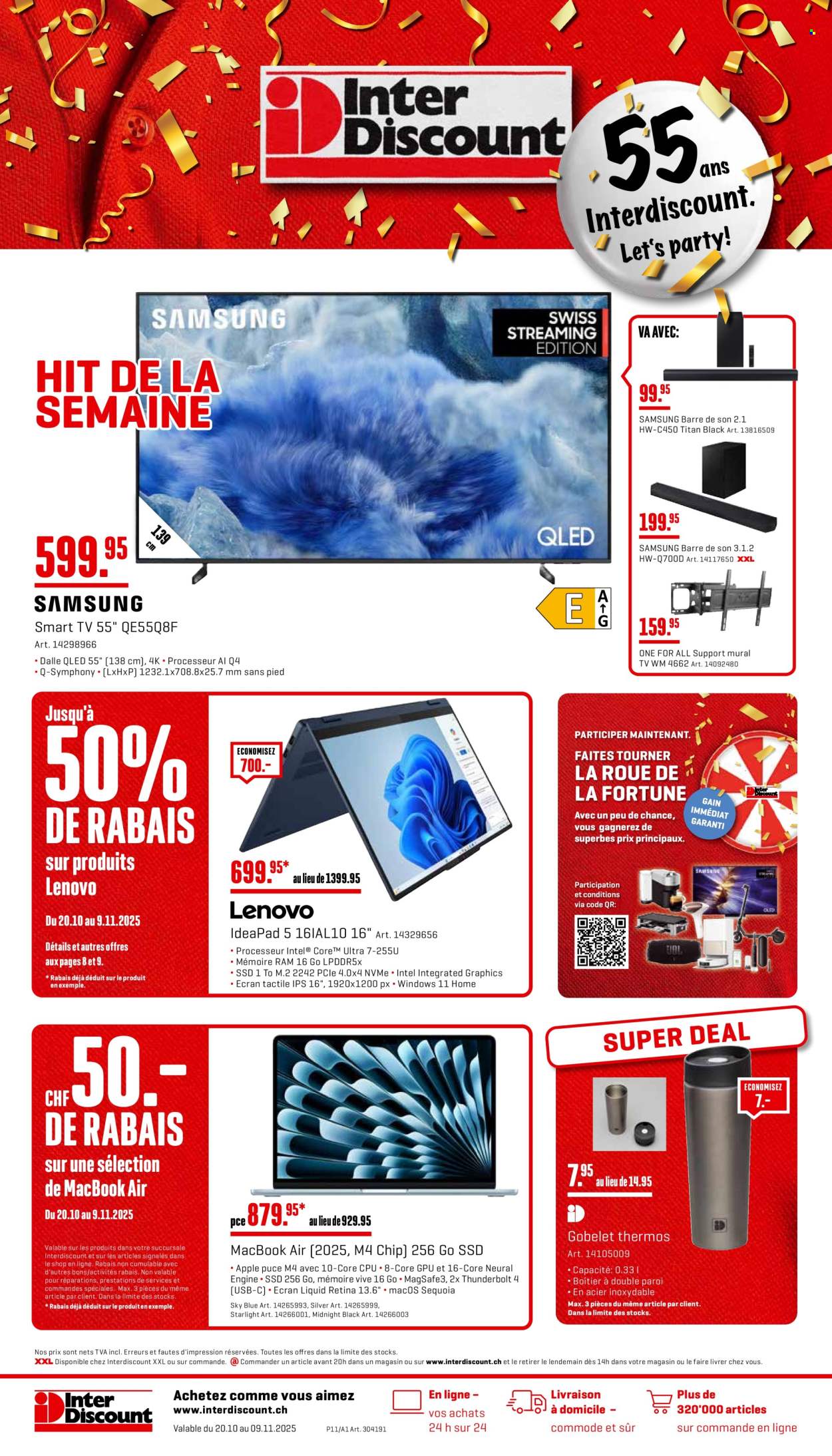 Volantino Interdiscount - 20.10.2025 - 9.11.2025. Pagina 1. Pagina 1