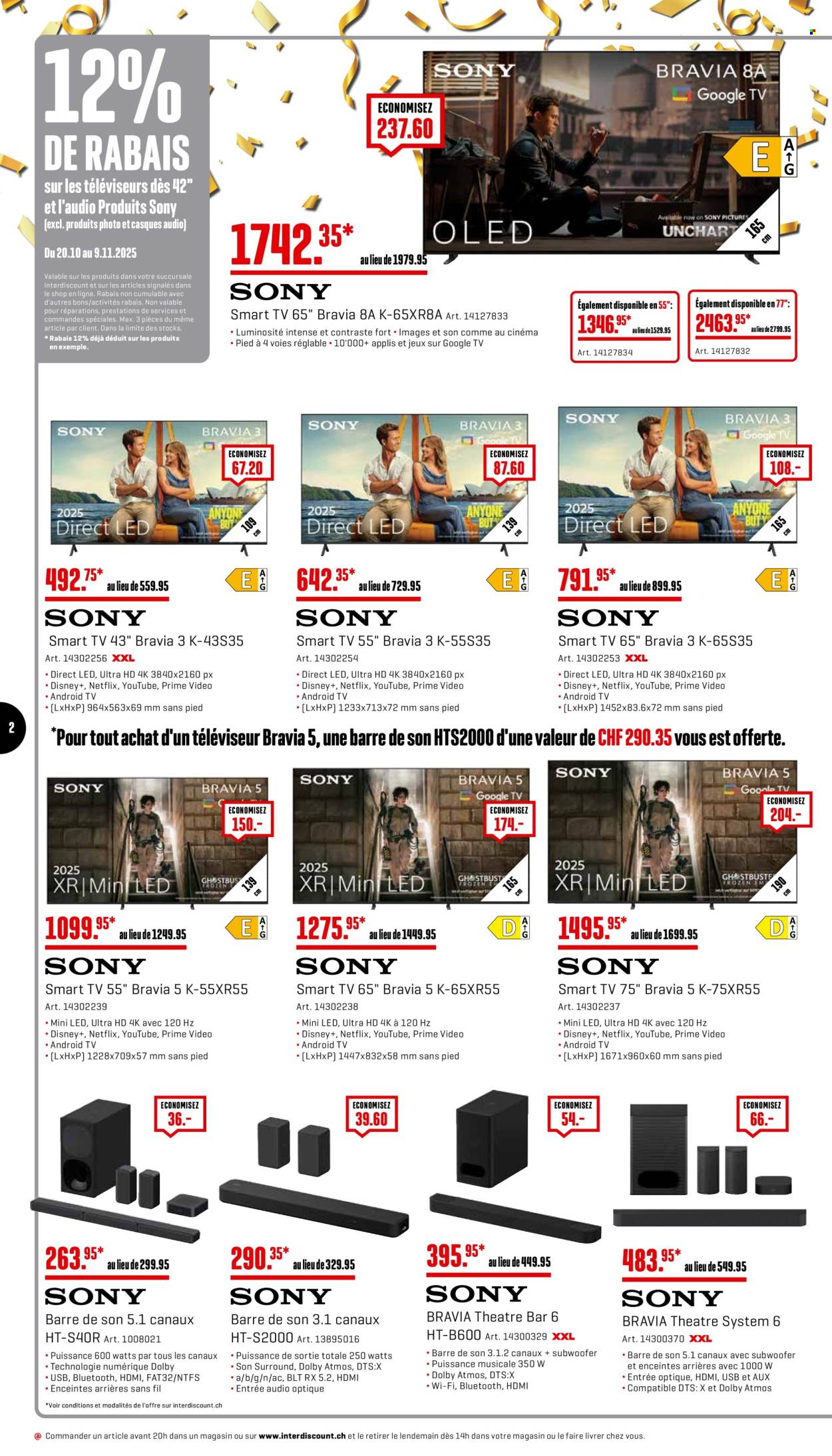 Volantino Interdiscount - 20.10.2025 - 9.11.2025. Pagina 2. Pagina 2