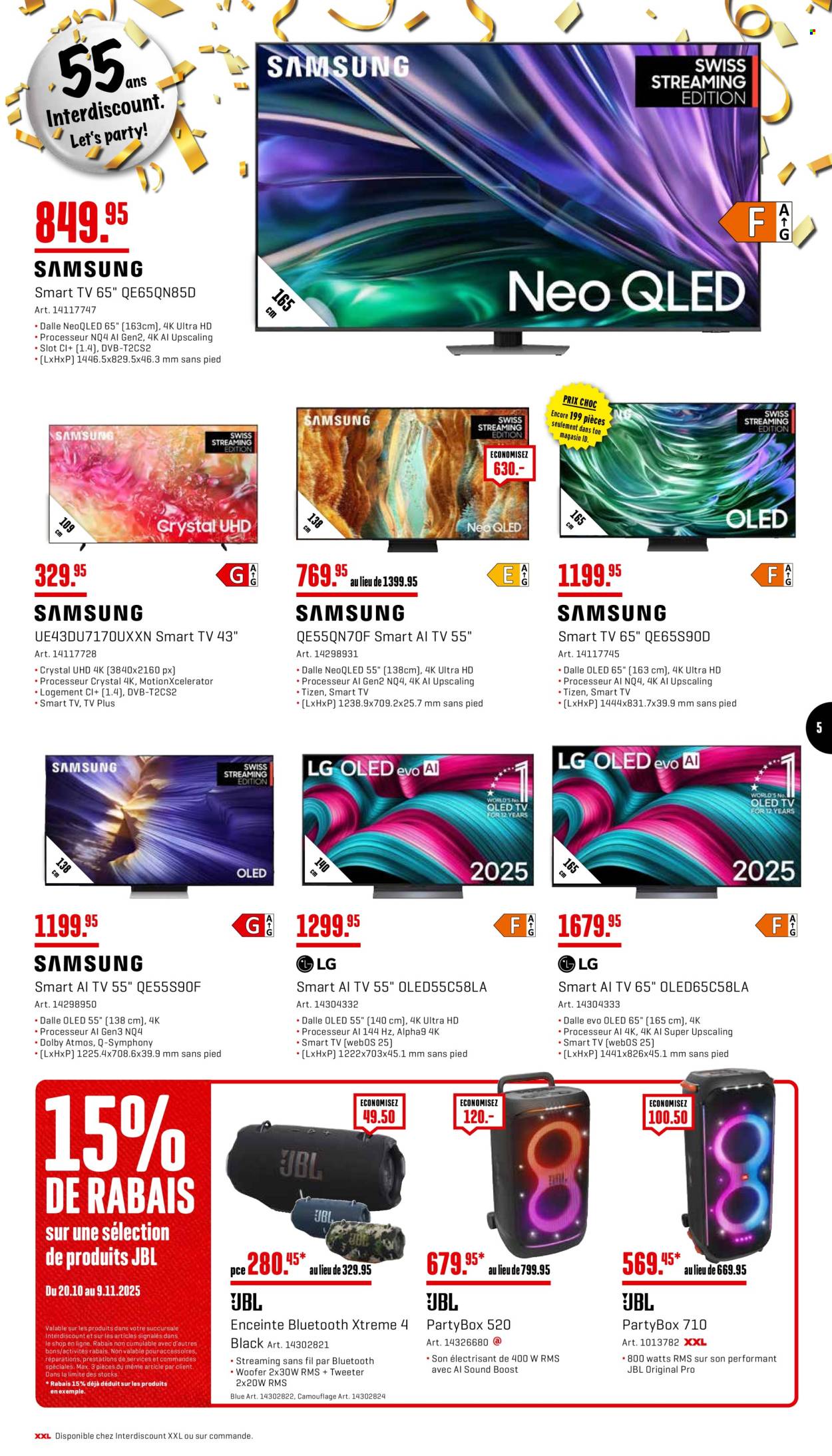 Volantino Interdiscount - 20.10.2025 - 9.11.2025. Pagina 5. Pagina 5