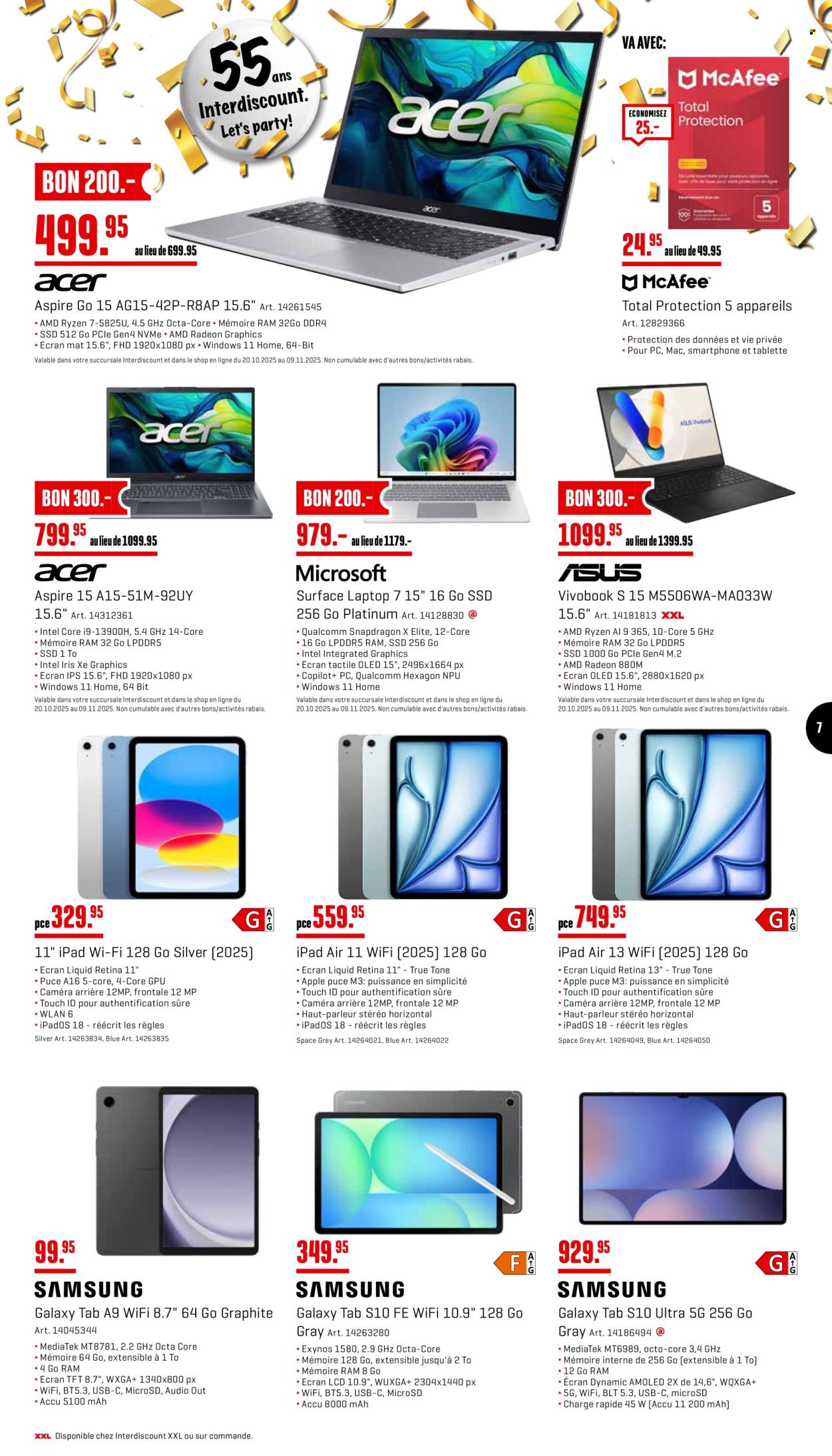 Volantino Interdiscount - 20.10.2025 - 9.11.2025. Pagina 7. Pagina 7