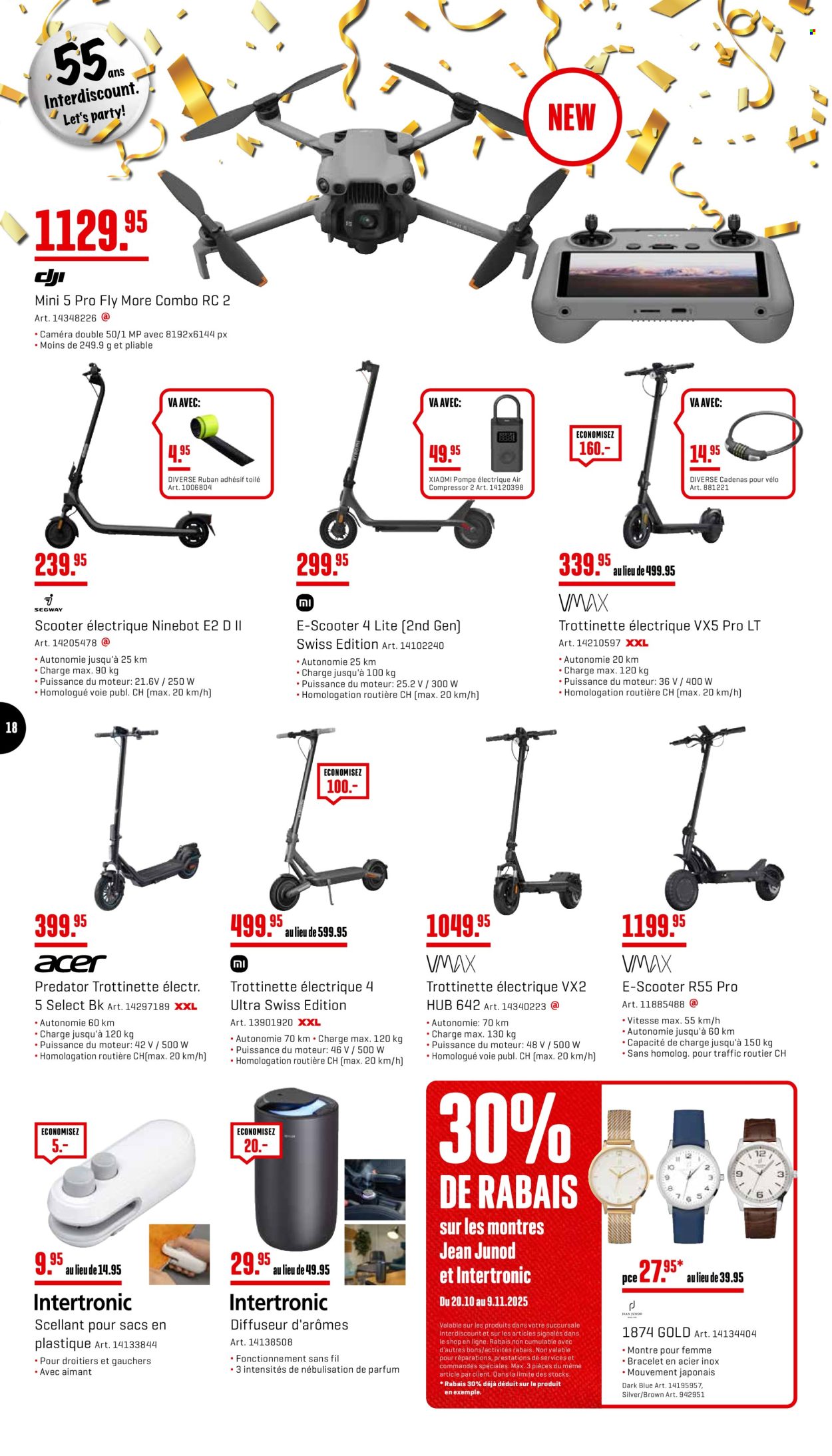 Volantino Interdiscount - 20.10.2025 - 9.11.2025. Pagina 18. Pagina 18