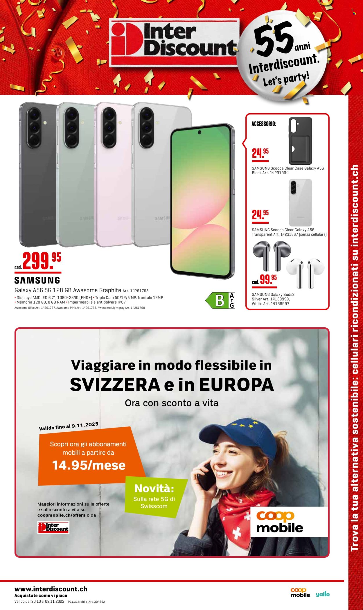 Volantino Interdiscount - 20.10.2025 - 9.11.2025. Pagina 1. Pagina 1