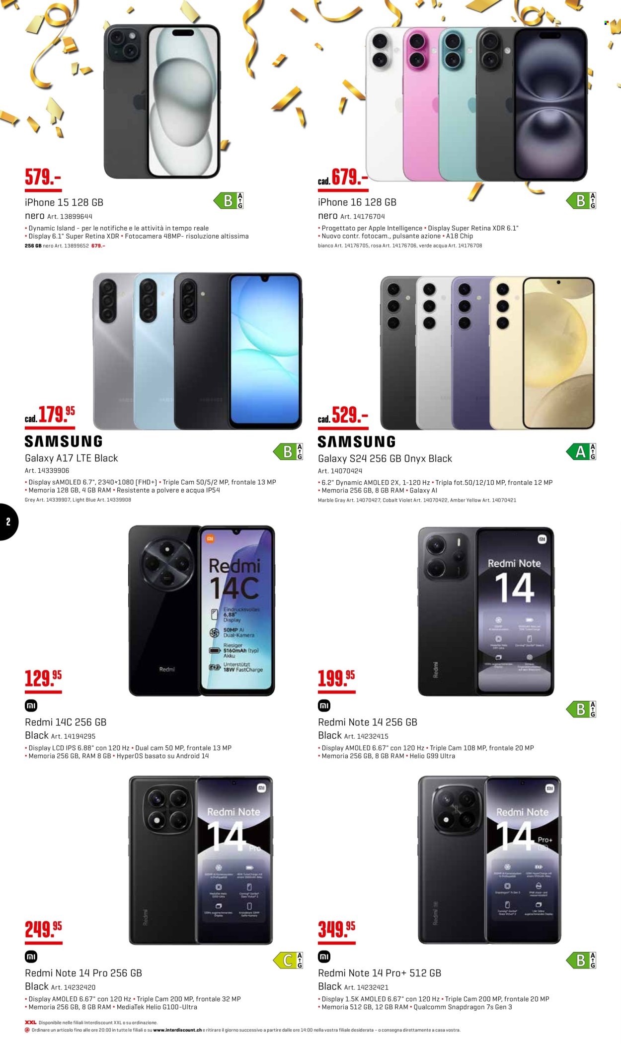 Volantino Interdiscount - 20.10.2025 - 9.11.2025. Pagina 2. Pagina 2