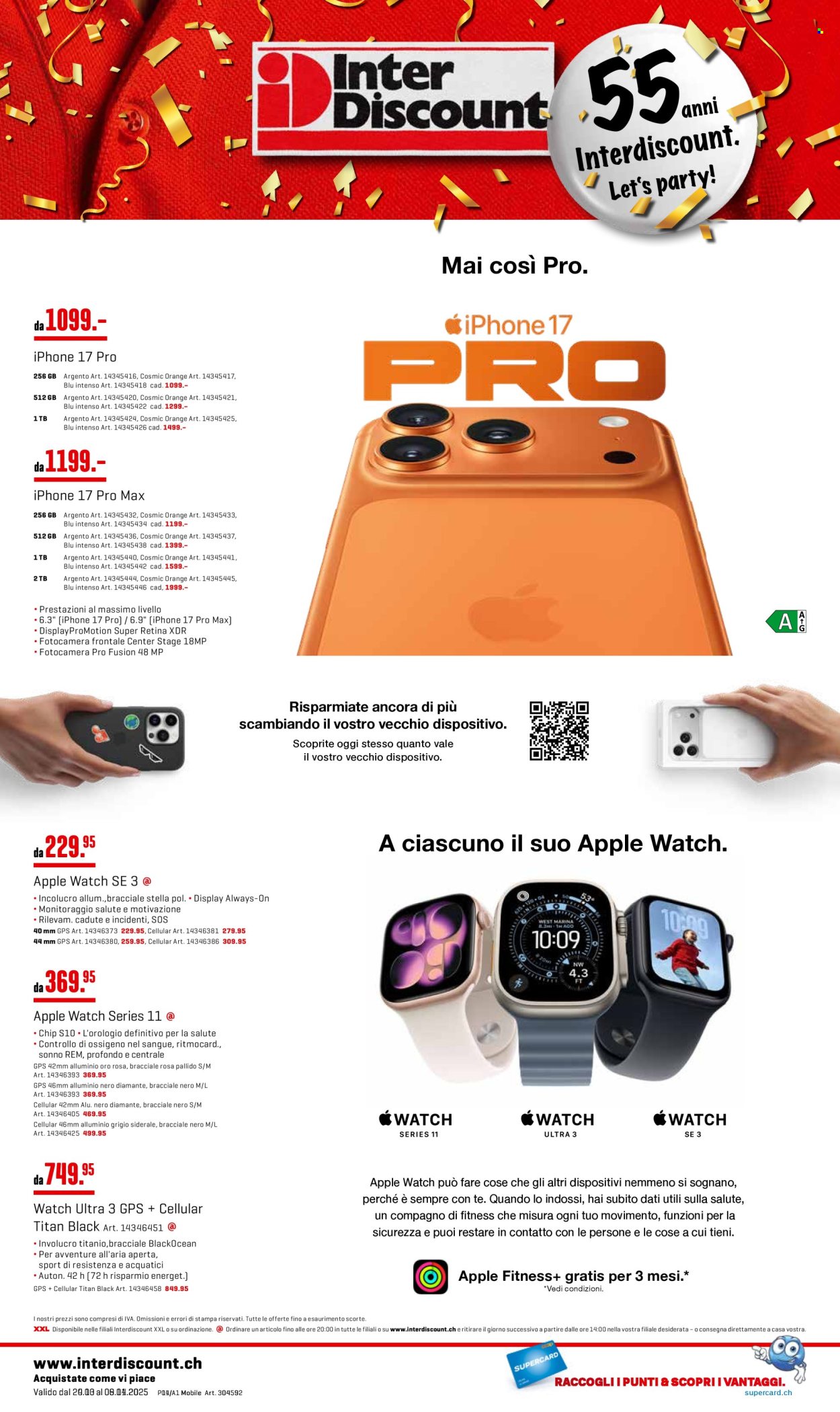 Volantino Interdiscount - 20.10.2025 - 9.11.2025. Pagina 4. Pagina 4