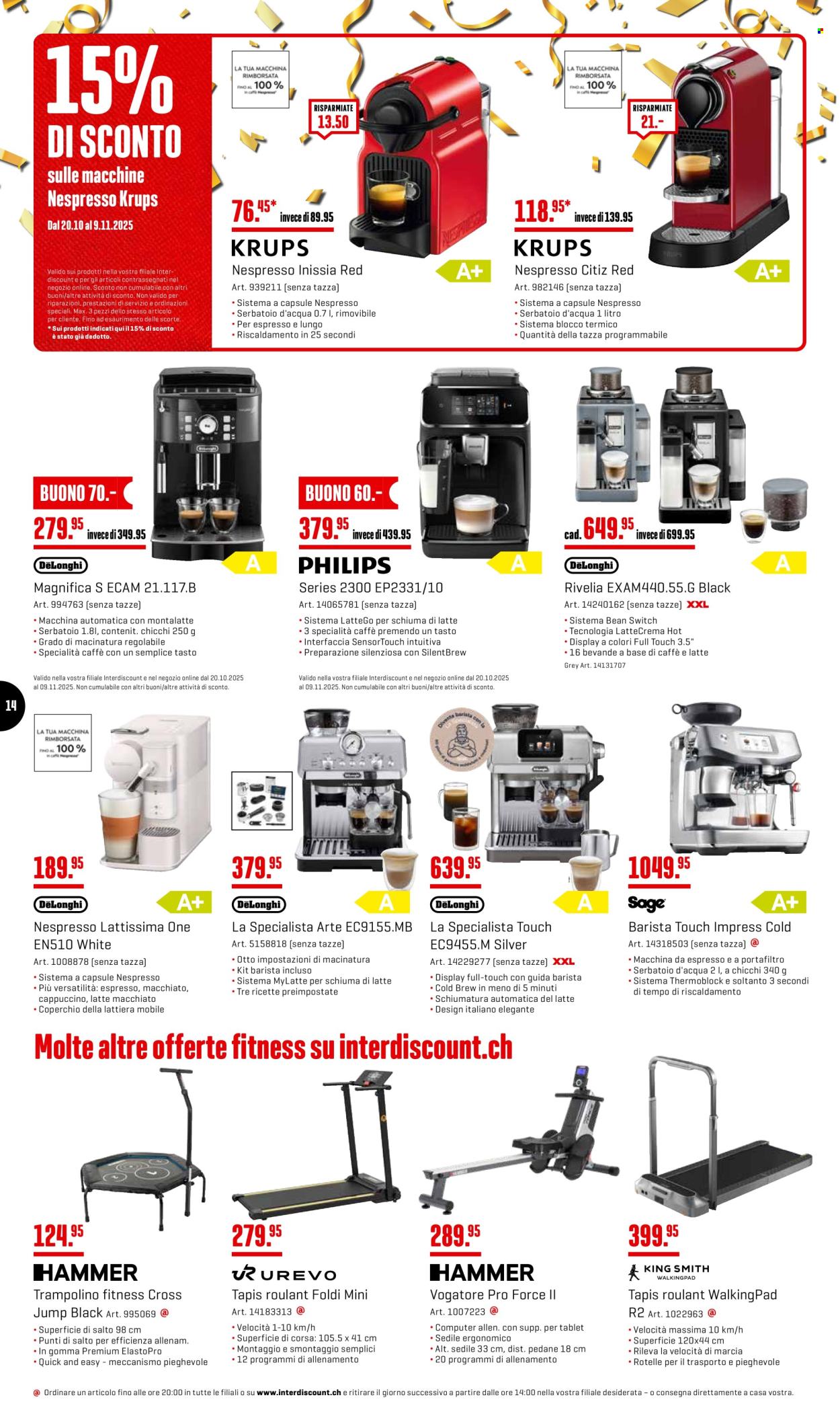 Volantino Interdiscount - 20.10.2025 - 9.11.2025. Pagina 14. Pagina 14