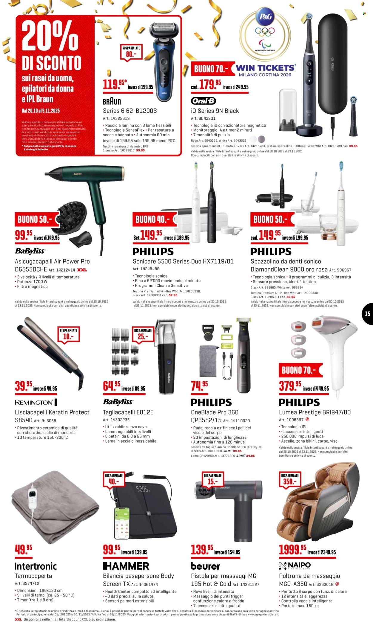 Volantino Interdiscount - 20.10.2025 - 9.11.2025. Pagina 15. Pagina 15