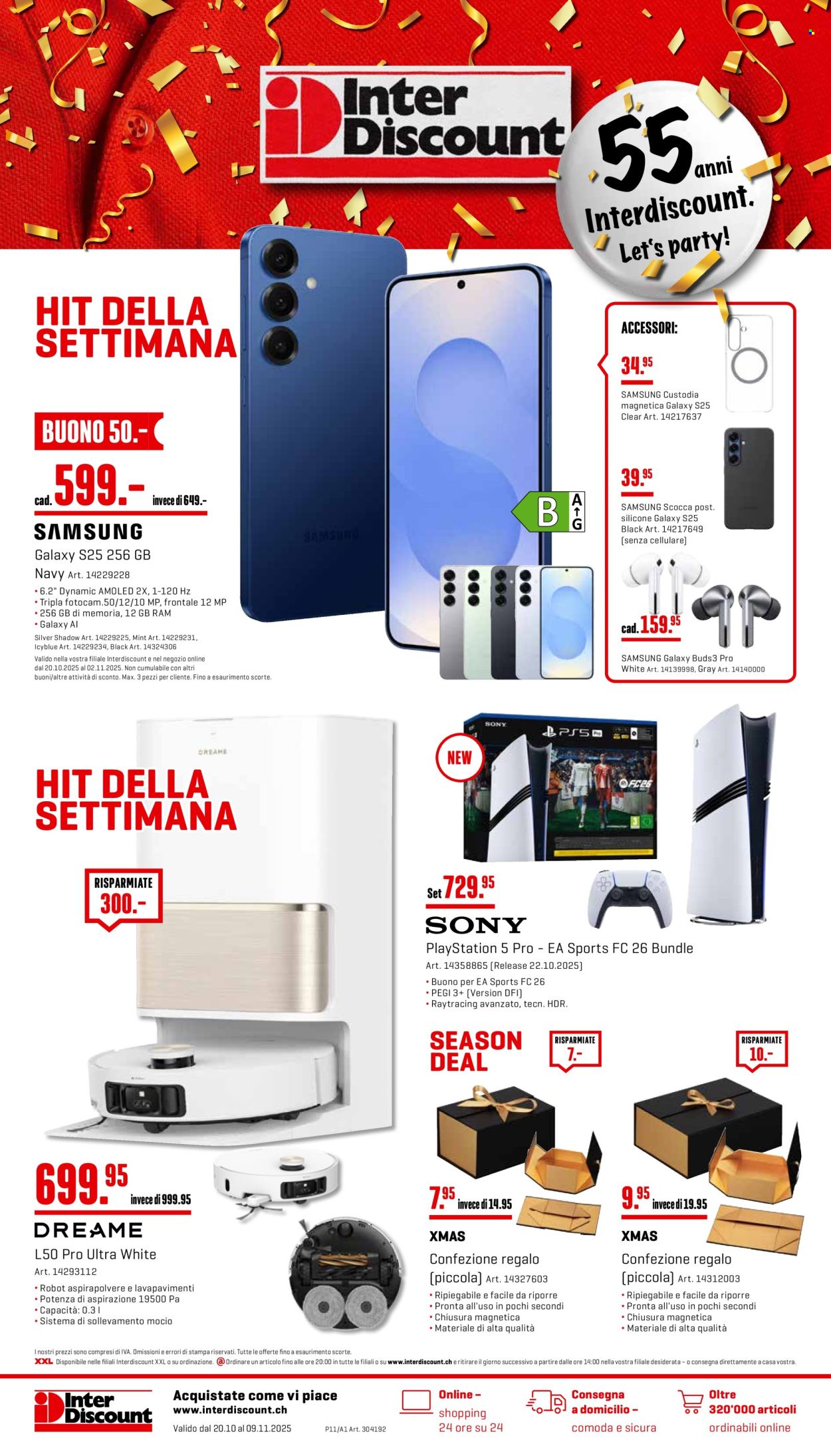 Volantino Interdiscount - 20.10.2025 - 9.11.2025. Pagina 20. Pagina 20