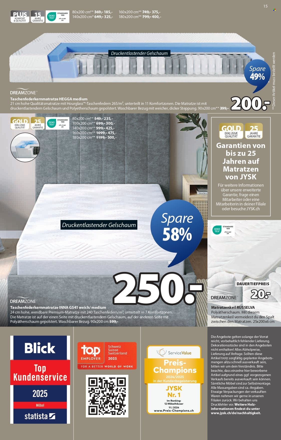 Volantino JYSK - 21.10.2025 - 3.11.2025. Pagina 15. Pagina 15