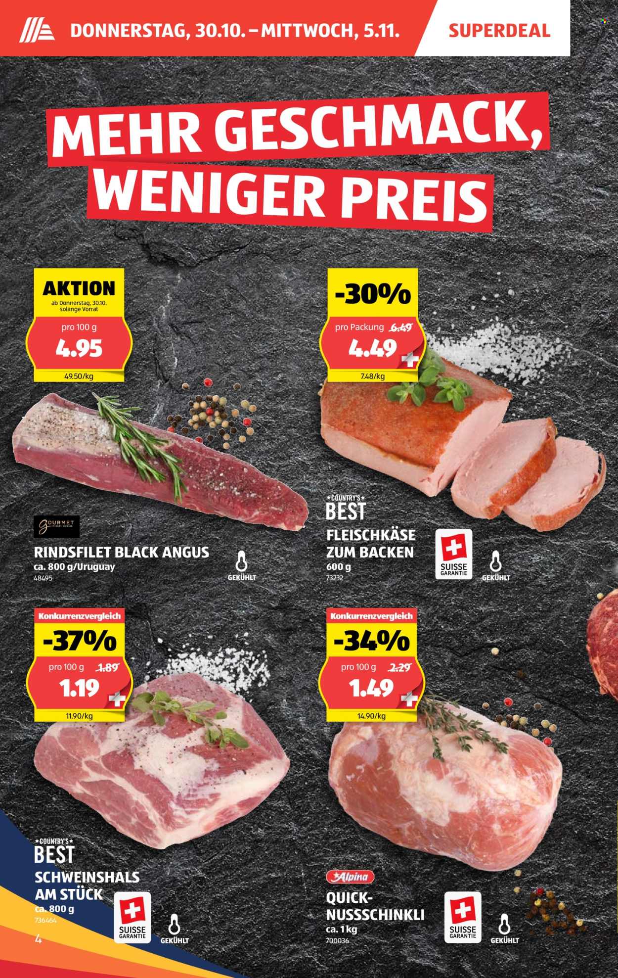 Volantino Aldi - 30.10.2025 - 5.11.2025. Pagina 4. Pagina 4