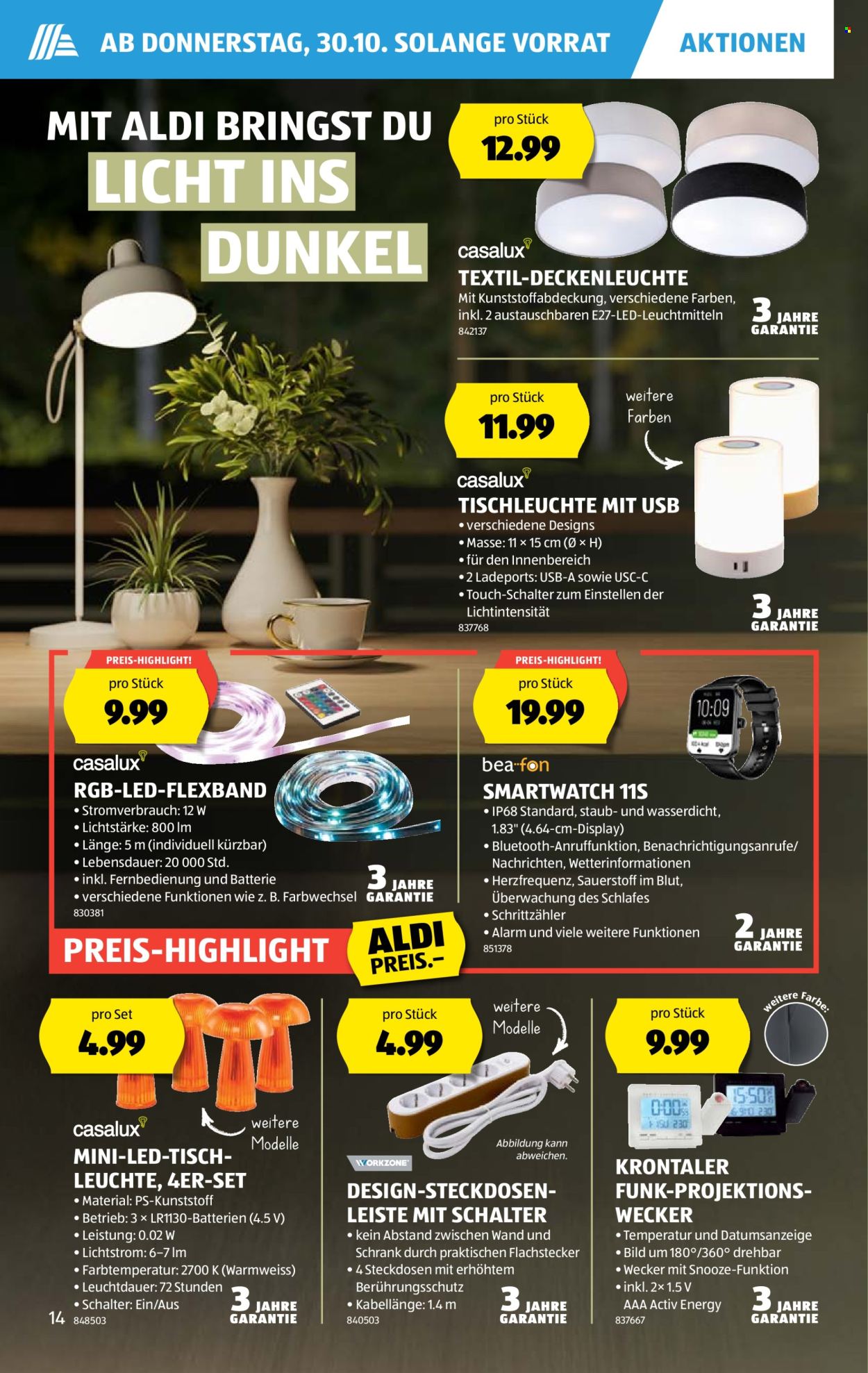 Volantino Aldi - 30.10.2025 - 5.11.2025. Pagina 14. Pagina 14