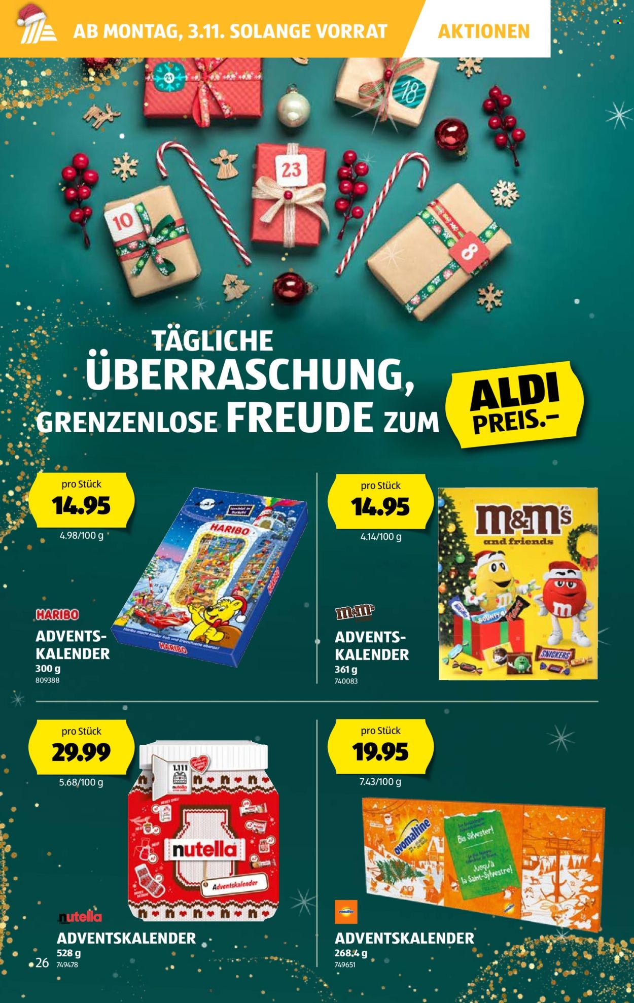 Volantino Aldi - 30.10.2025 - 5.11.2025. Pagina 26. Pagina 26