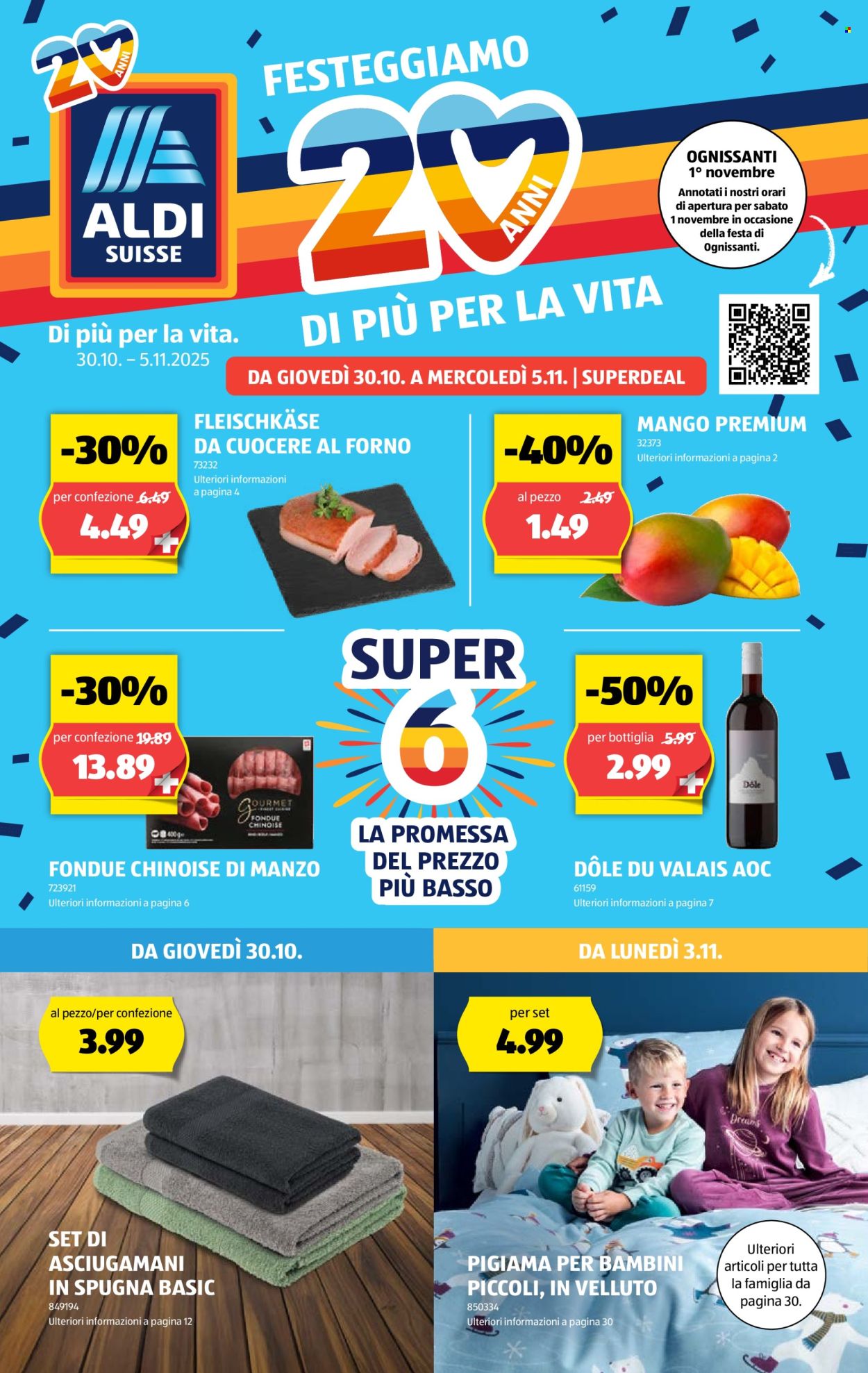 Volantino Aldi - 30.10.2025 - 5.11.2025. Pagina 1. Pagina 1