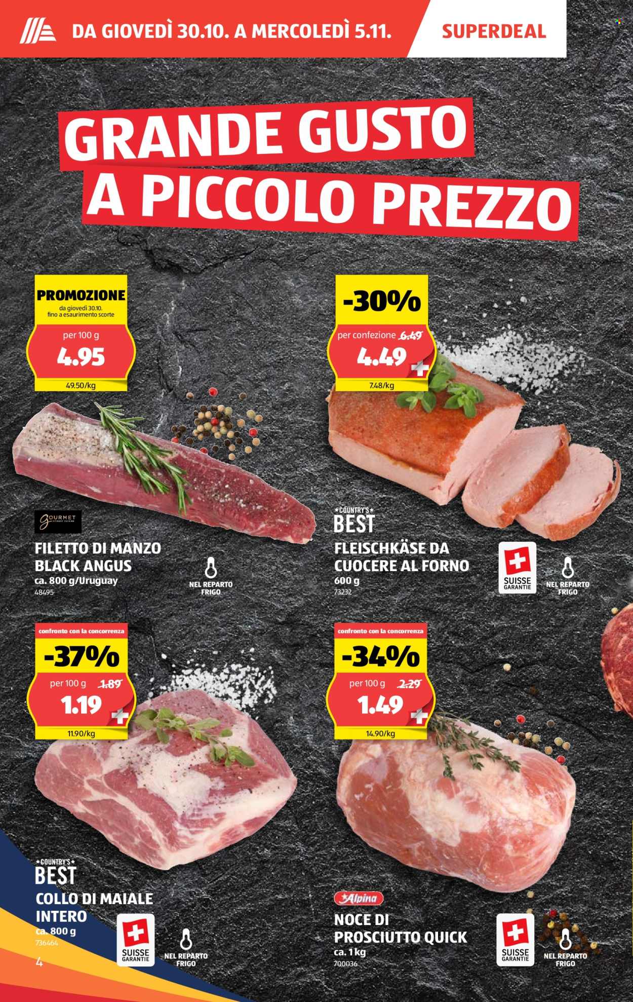 Volantino Aldi - 30.10.2025 - 5.11.2025. Pagina 4. Pagina 4