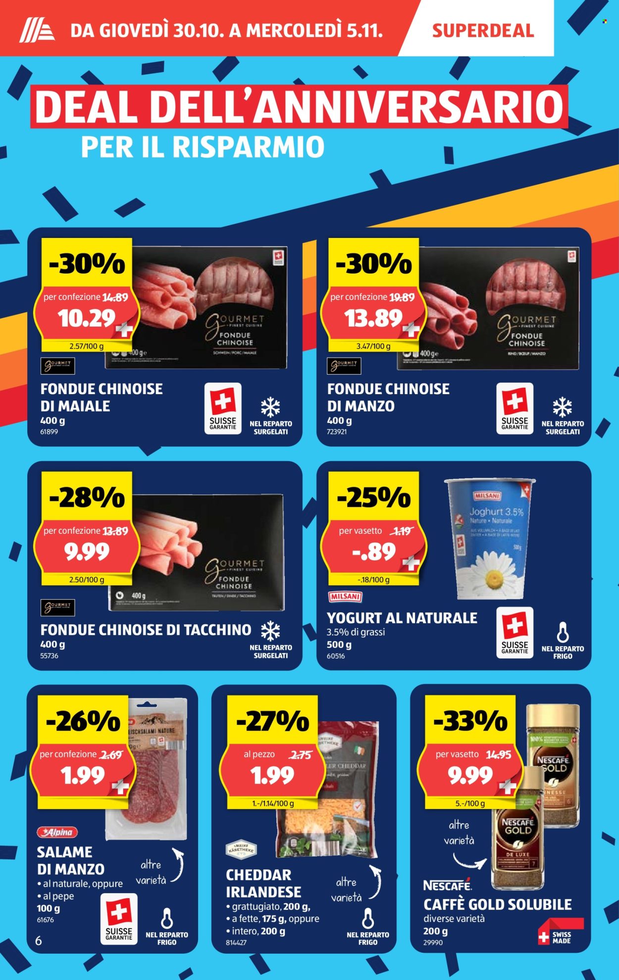 Volantino Aldi - 30.10.2025 - 5.11.2025. Pagina 6. Pagina 6