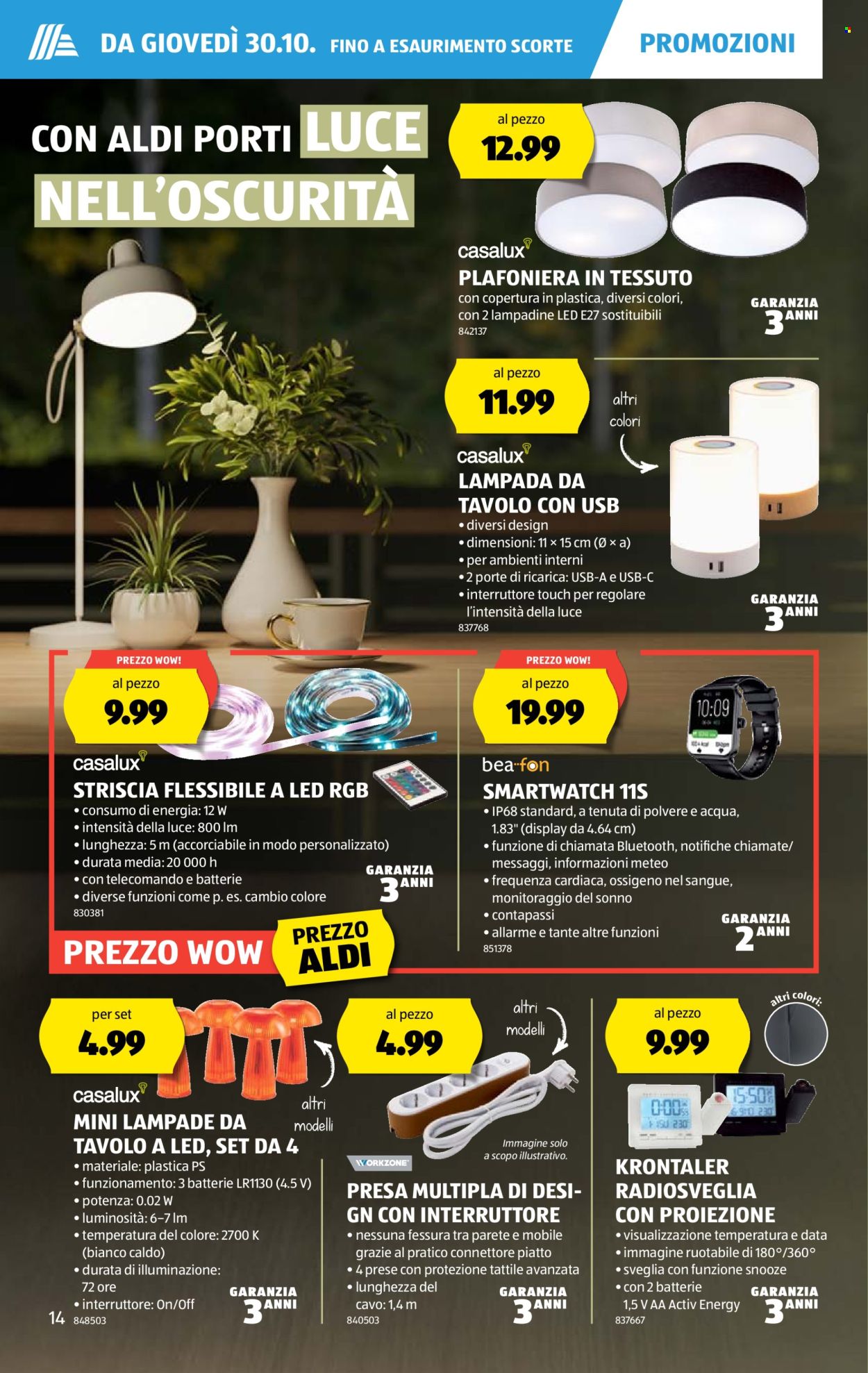 Volantino Aldi - 30.10.2025 - 5.11.2025. Pagina 14. Pagina 14