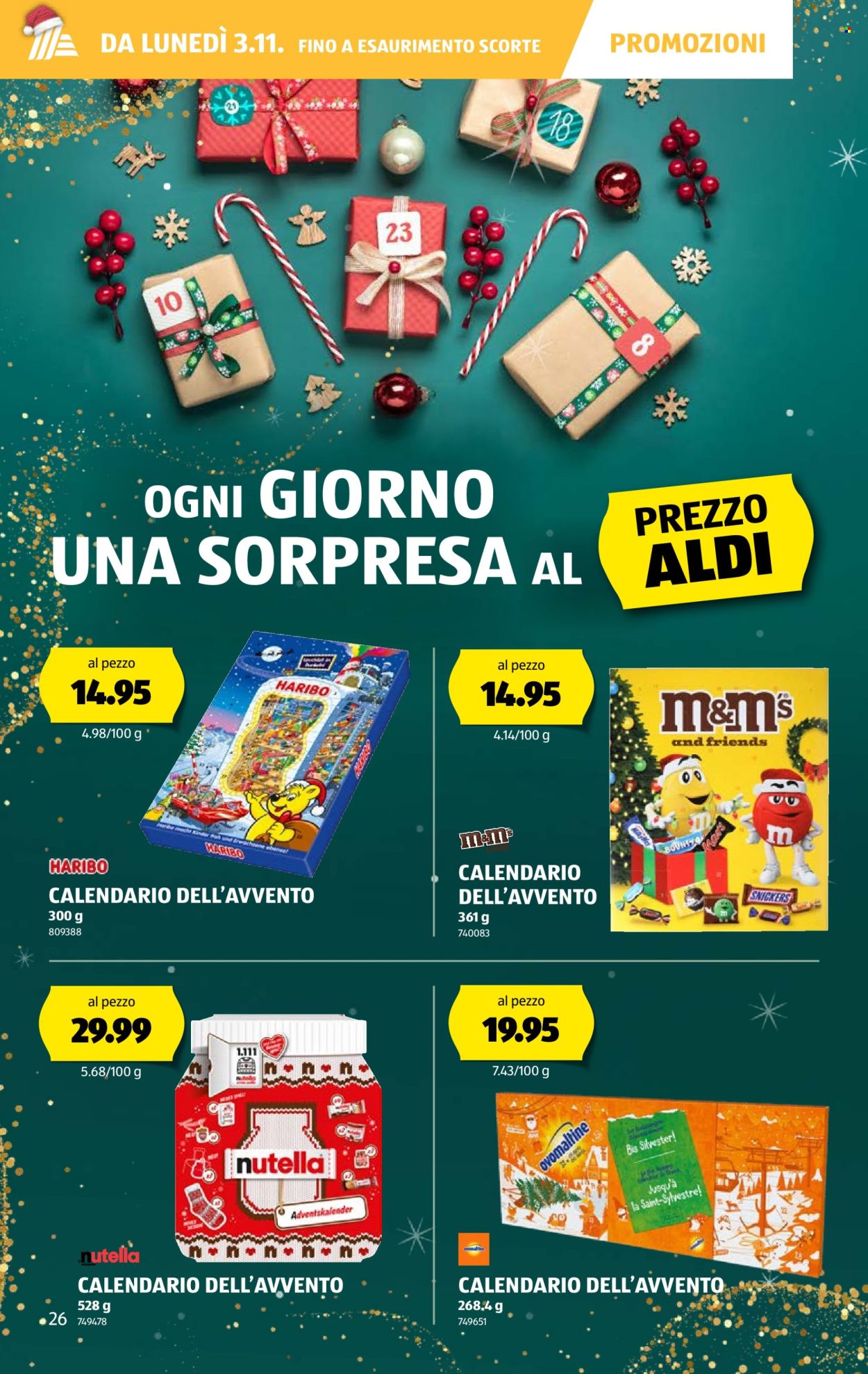 Volantino Aldi - 30.10.2025 - 5.11.2025. Pagina 26. Pagina 26