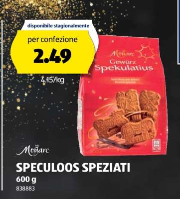 Monarc SPECULOOS SPEZIATI