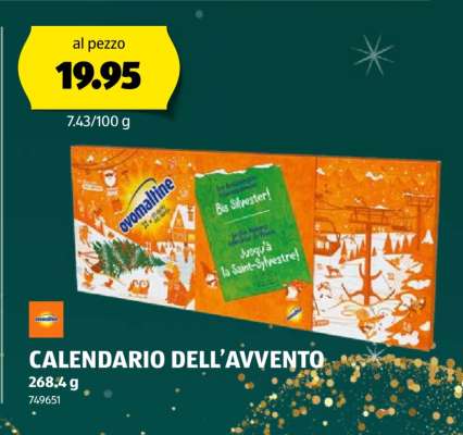 CALENDARIO DELL’AVVENTO
