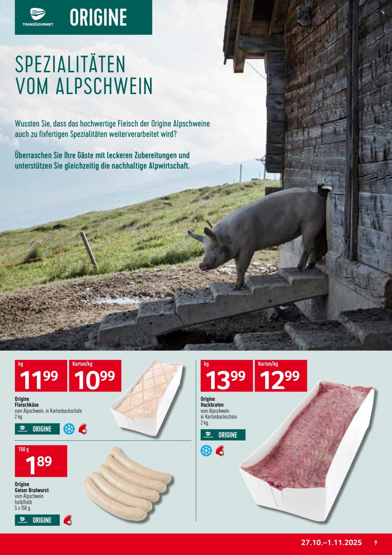 Volantino Prodega - 27.10.2025 - 1.11.2025. Pagina 9. Pagina 9