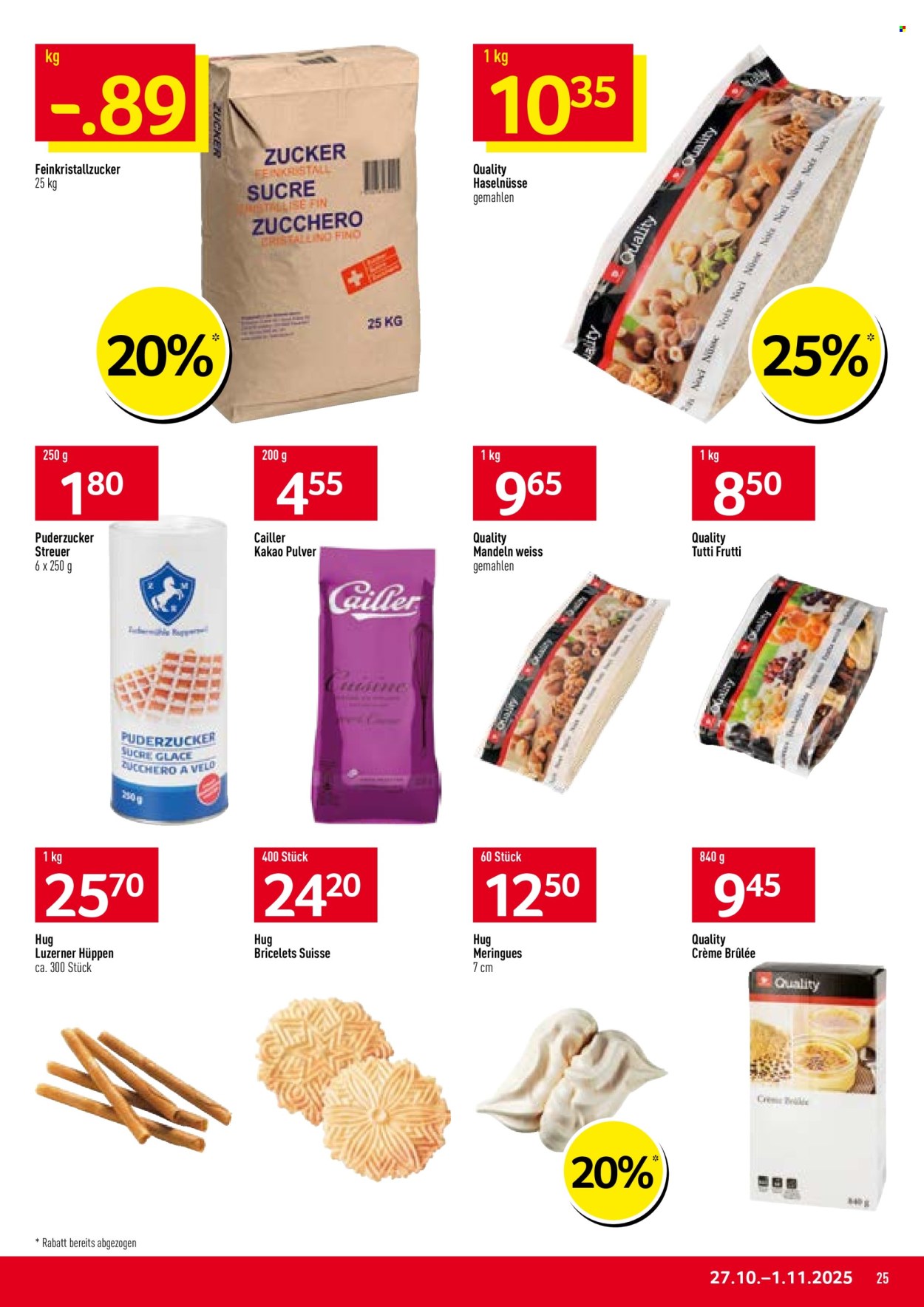 Volantino Prodega - 27.10.2025 - 1.11.2025. Pagina 25. Pagina 25