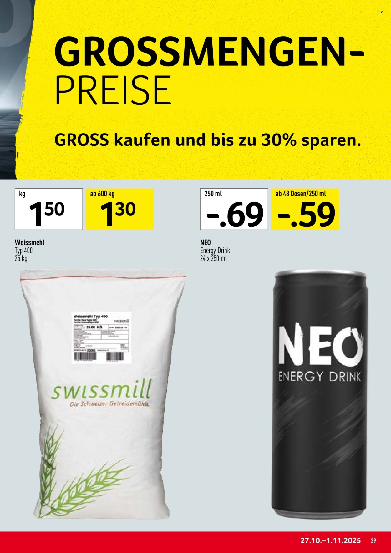 Volantino Prodega - 27.10.2025 - 1.11.2025. Pagina 29. Pagina 29