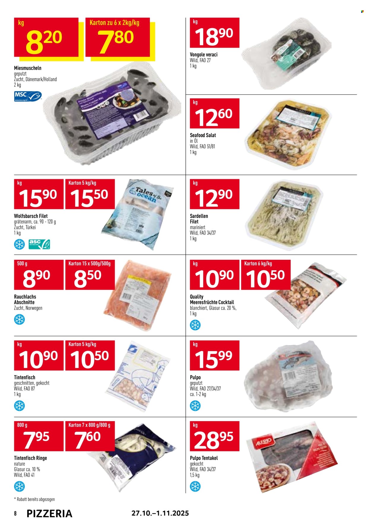 Volantino Prodega - 27.10.2025 - 1.11.2025. Pagina 8. Pagina 8