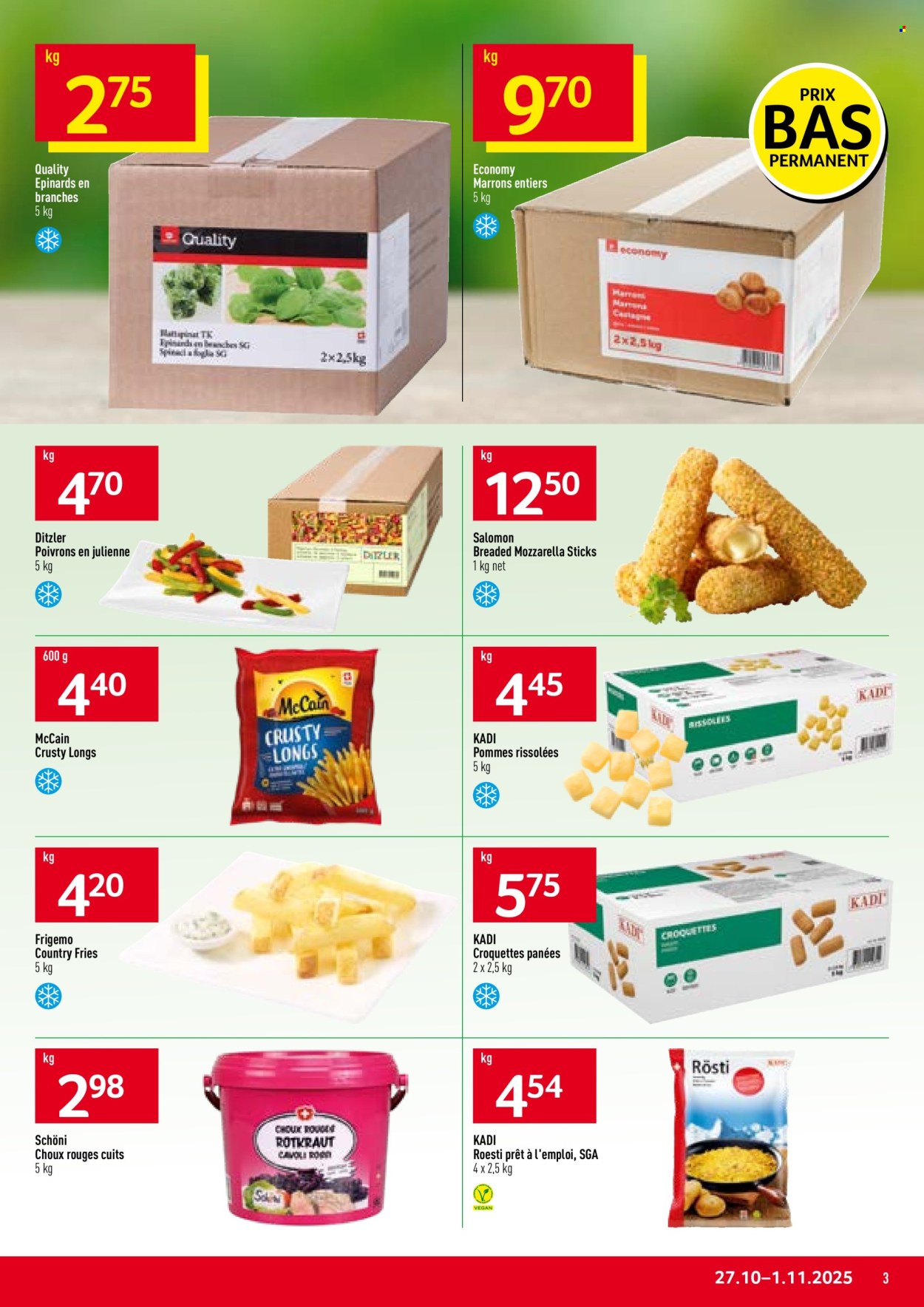 Volantino Prodega - 27.10.2025 - 1.11.2025. Pagina 3. Pagina 3