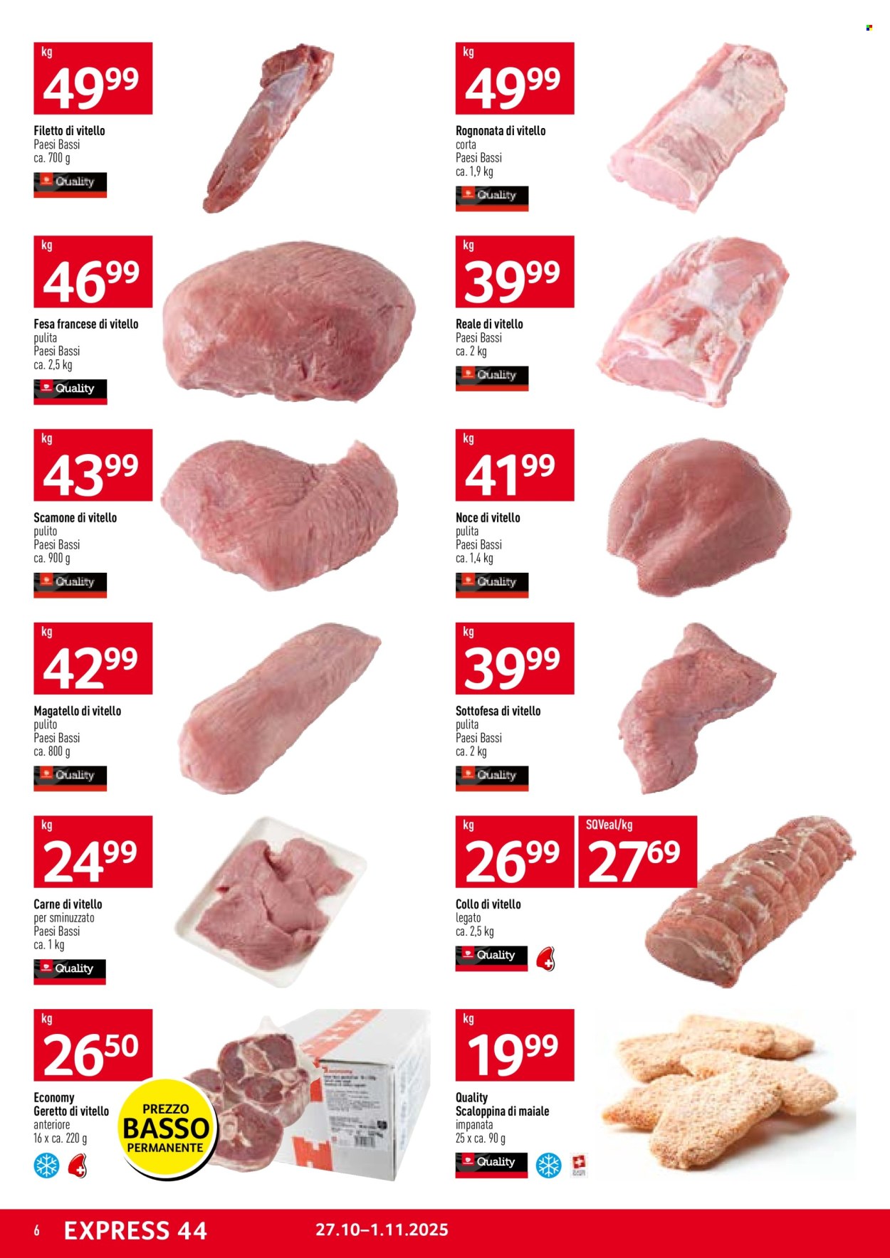 Volantino Prodega - 27.10.2025 - 1.11.2025. Pagina 6. Pagina 6