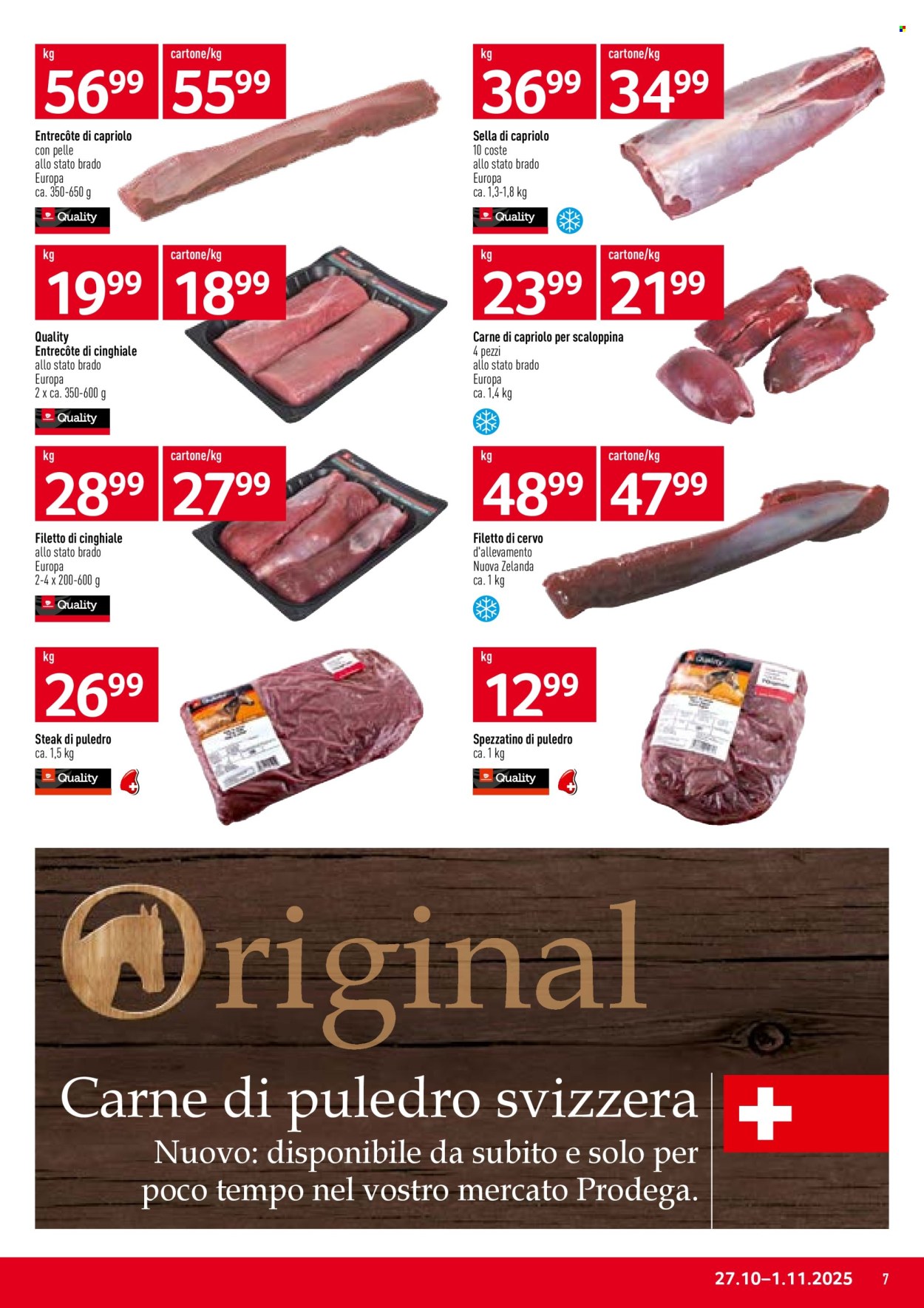 Volantino Prodega - 27.10.2025 - 1.11.2025. Pagina 7. Pagina 7