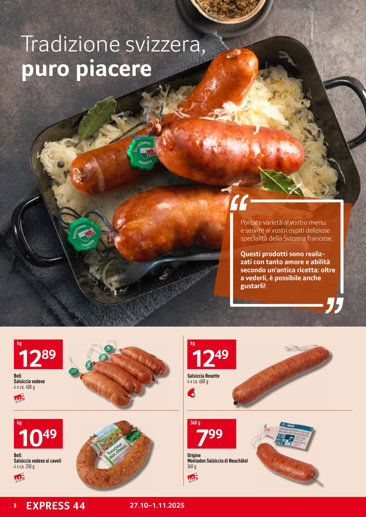 Volantino Prodega - 27.10.2025 - 1.11.2025. Pagina 8. Pagina 8