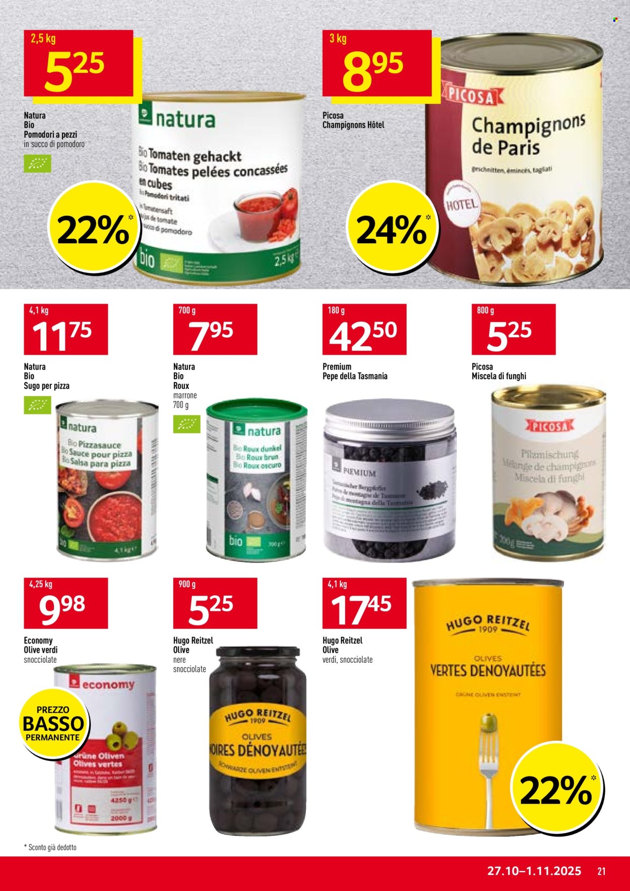 Volantino Prodega - 27.10.2025 - 1.11.2025. Pagina 21. Pagina 21