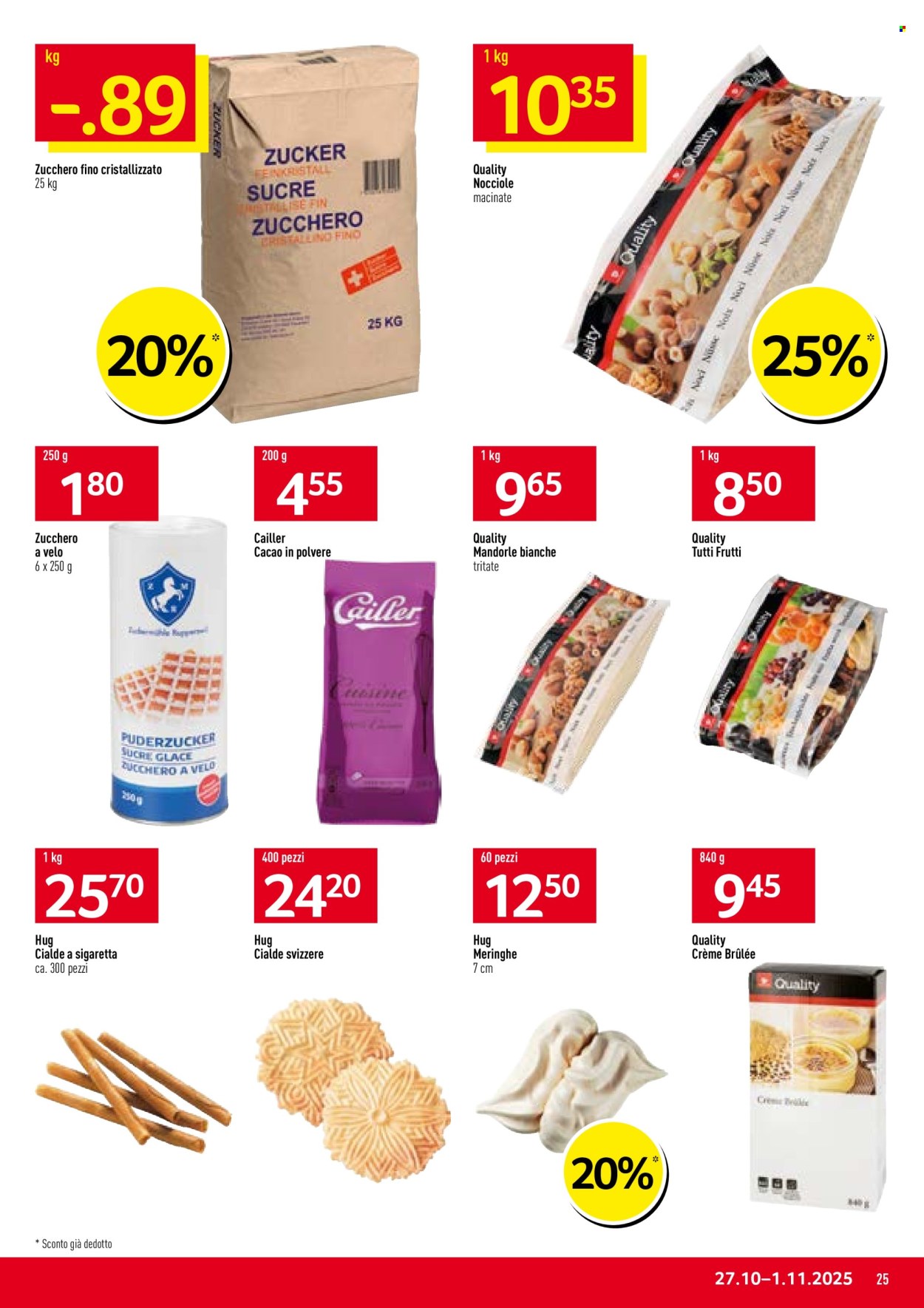 Volantino Prodega - 27.10.2025 - 1.11.2025. Pagina 25. Pagina 25