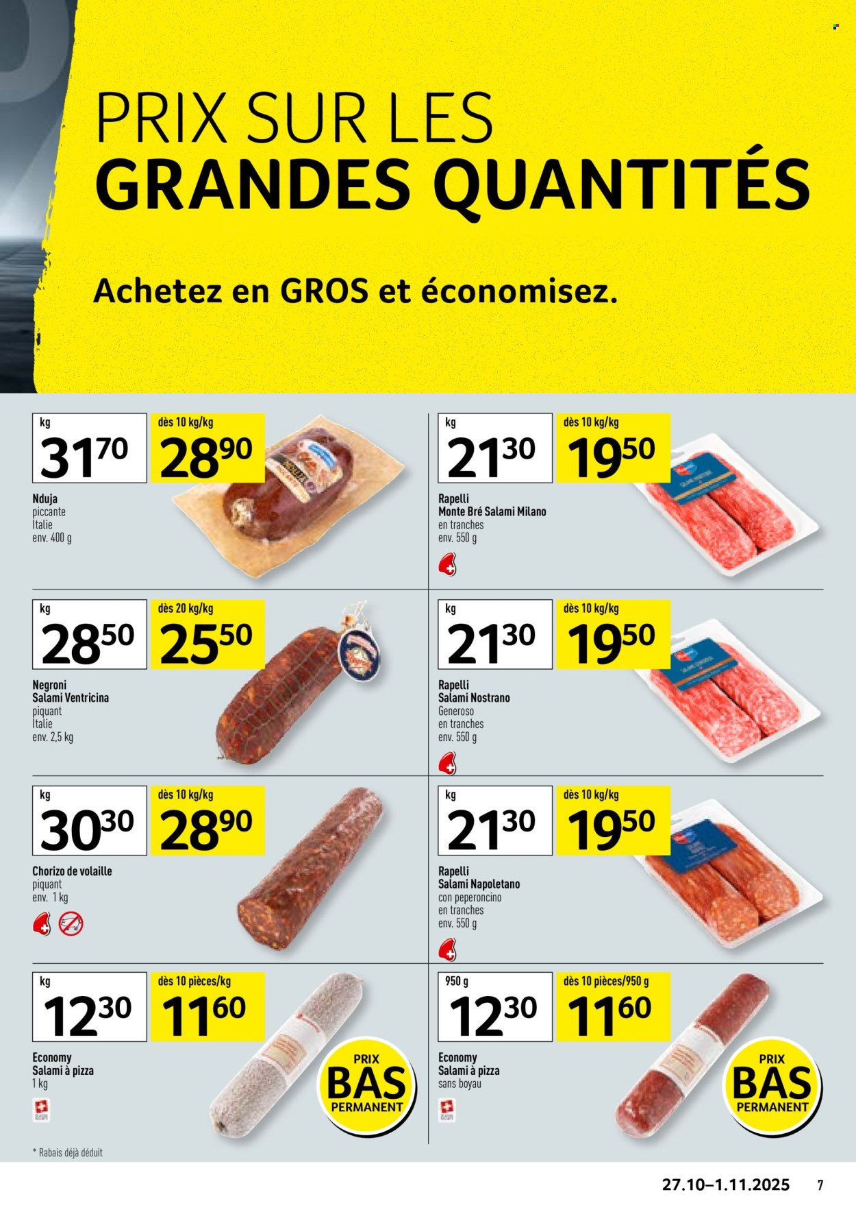 Volantino Prodega - 27.10.2025 - 1.11.2025. Pagina 7. Pagina 7